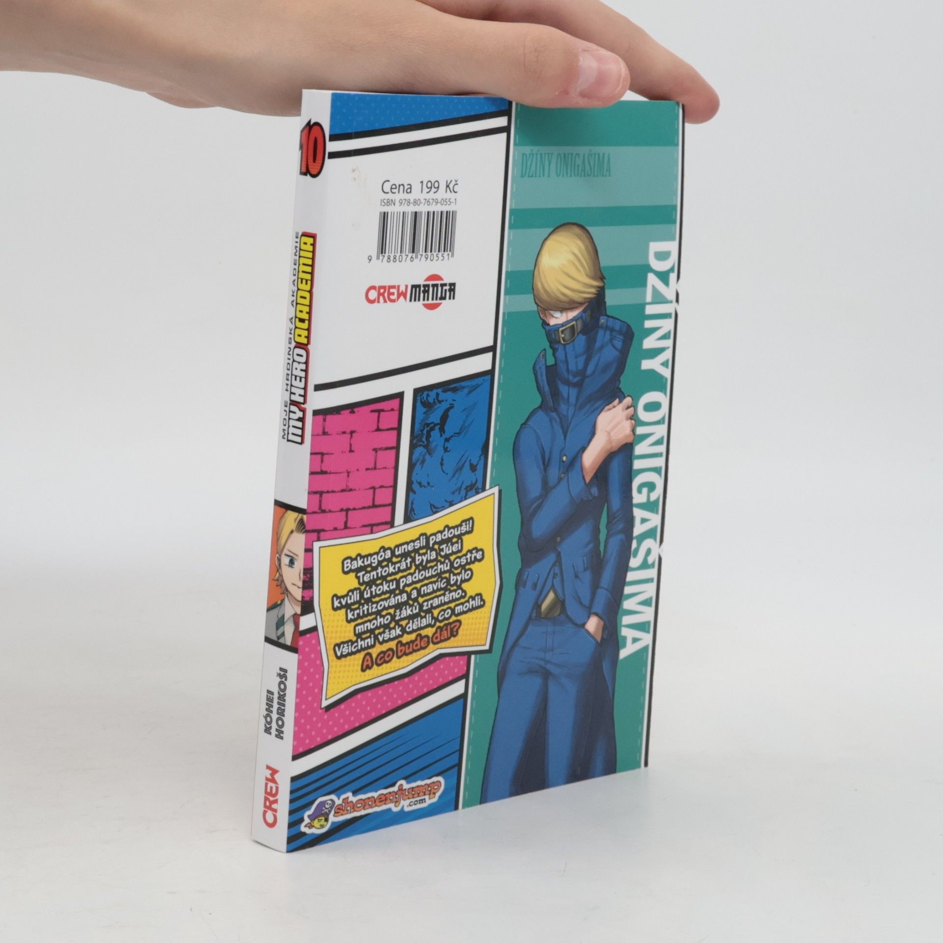 Kōhei Horikoshi My Hero Academia. Moje hrdinská akademie 10. All for One