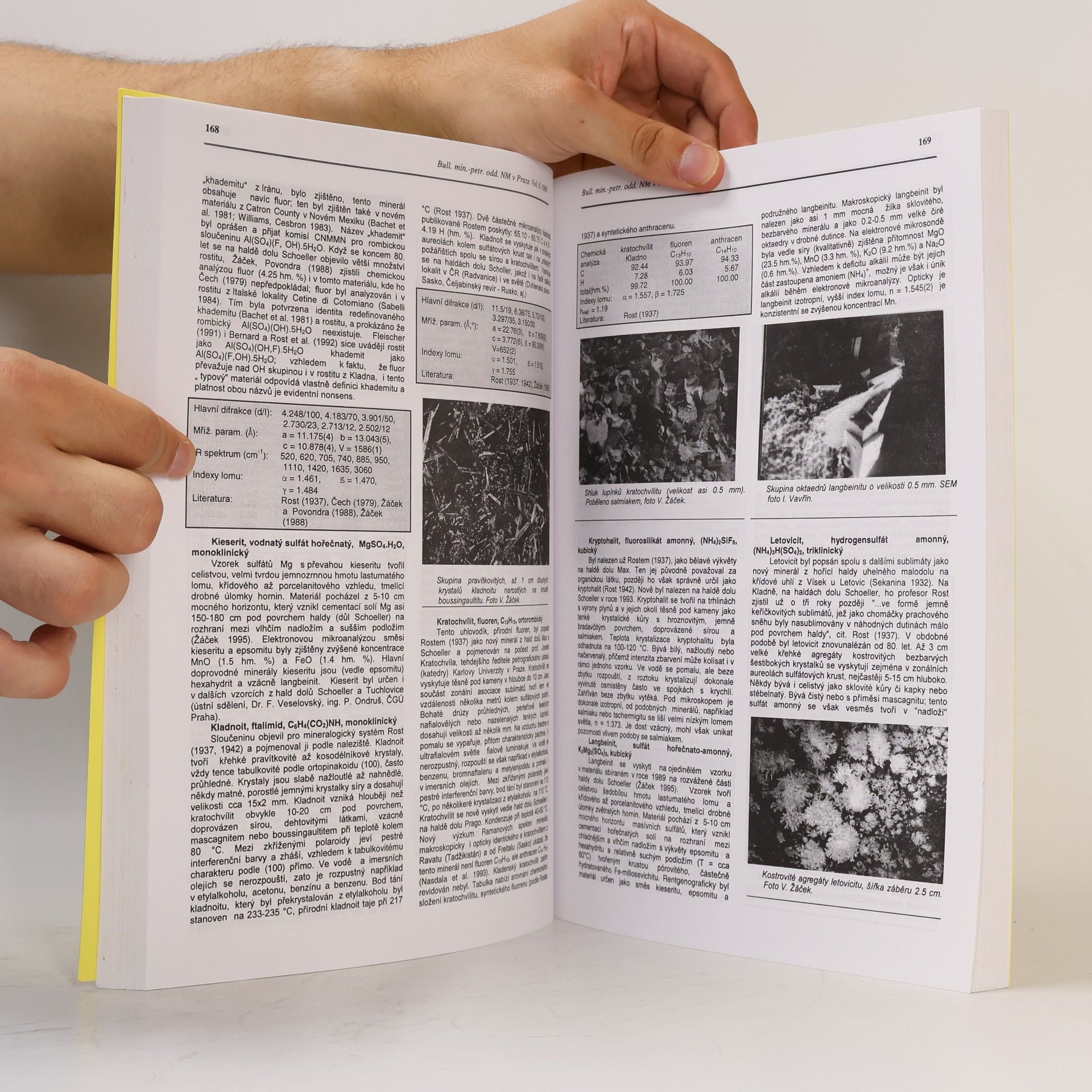 Kolektív autorov Bulletin mineralogicko-petrologického oddělení Národního muzea v Praze