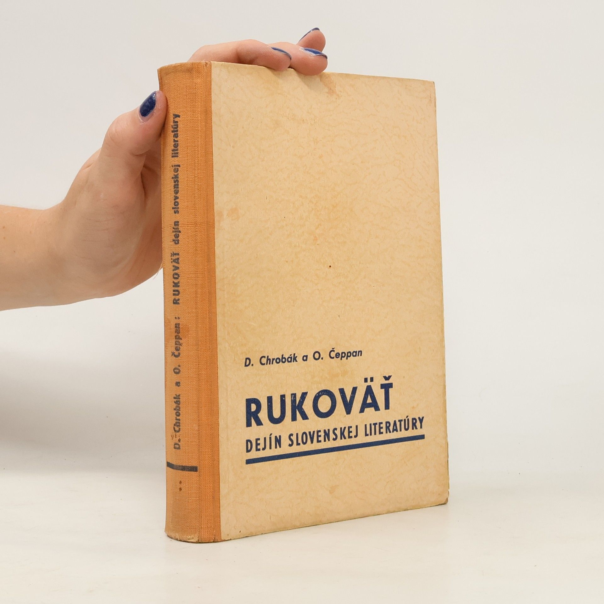 Dobroslav Chrobák Rukoväť dejín slovenskej literatúry