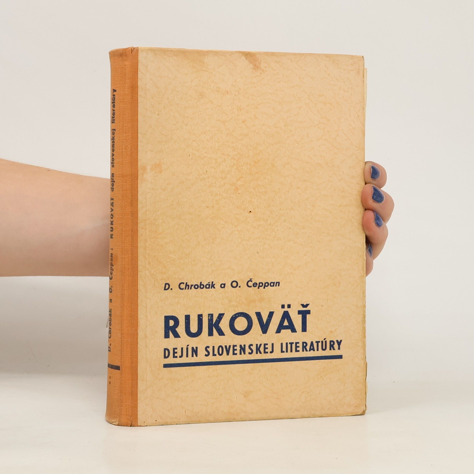 Dobroslav Chrobák Rukoväť dejín slovenskej literatúry