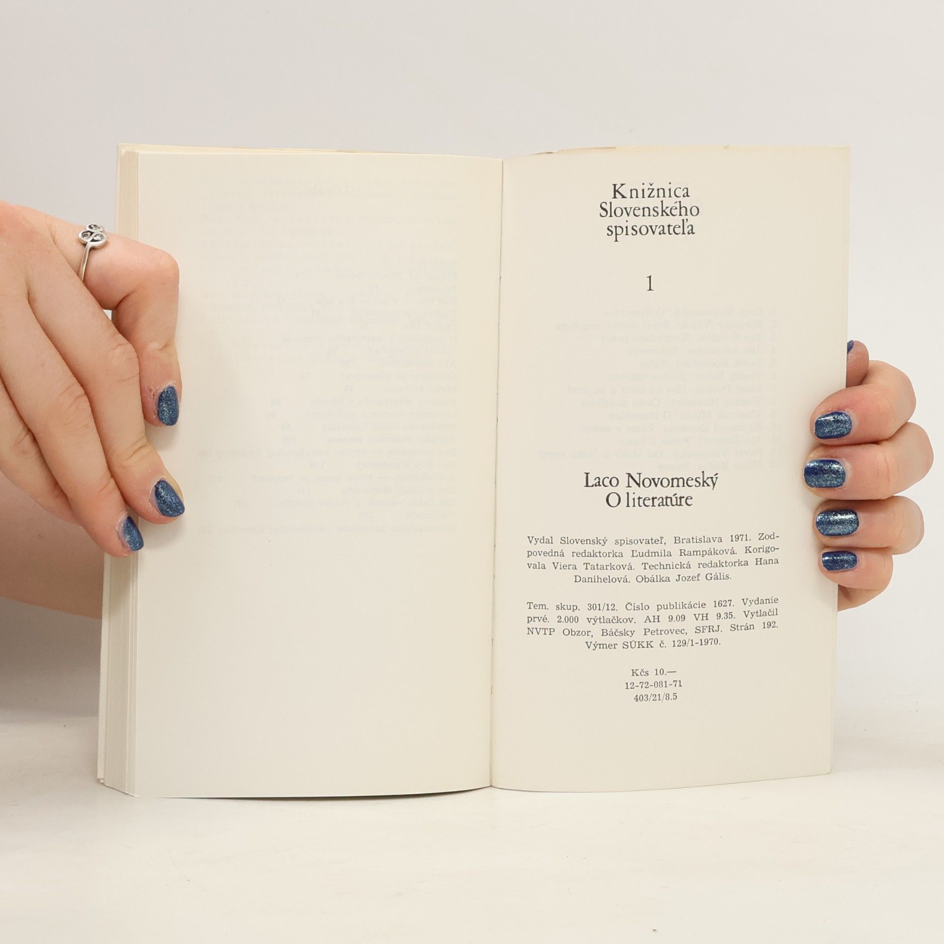 Laco Novomeský O literatúre
