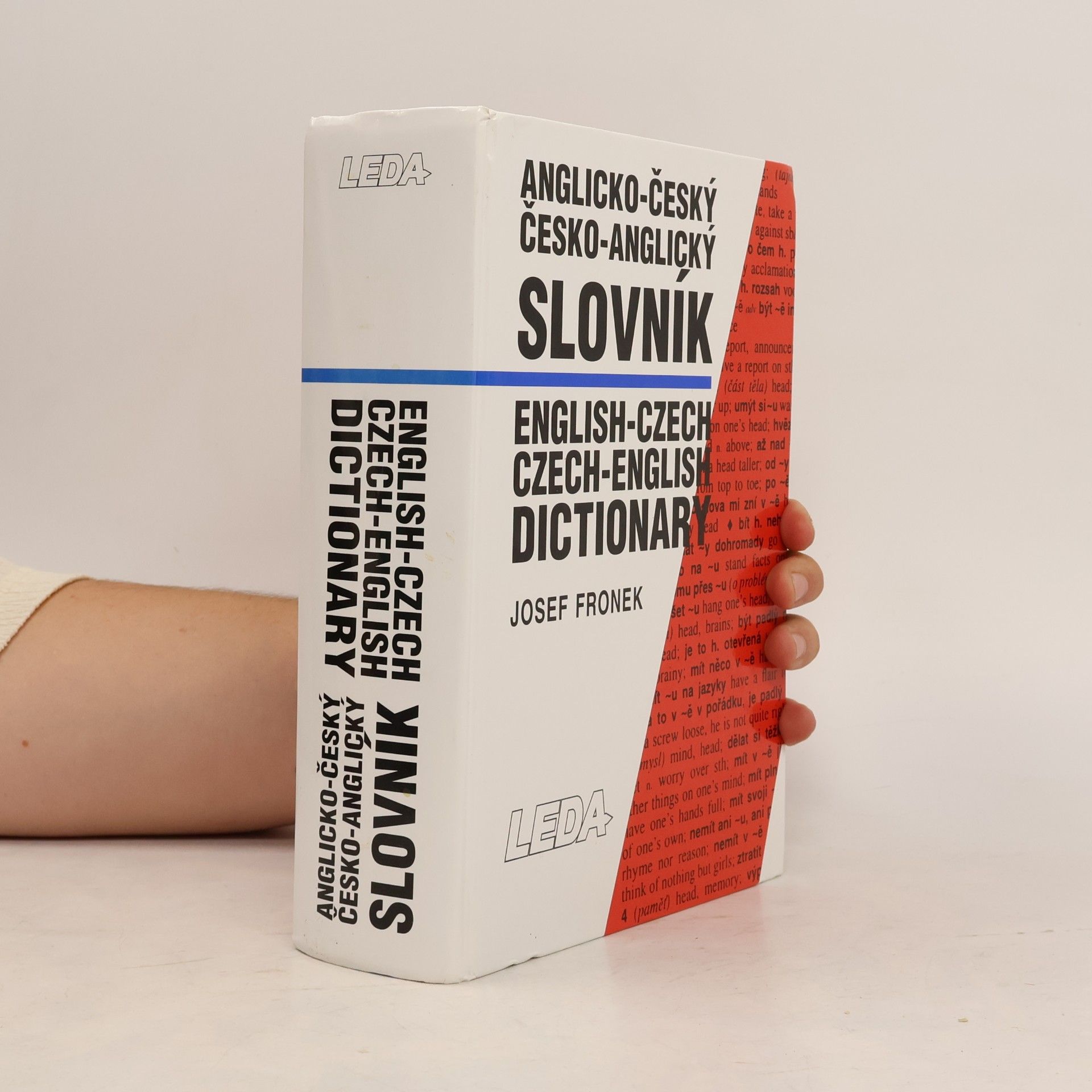 Josef Fronek Anglicko-český, česko-anglický slovník = English-czech, czech-english dictionary