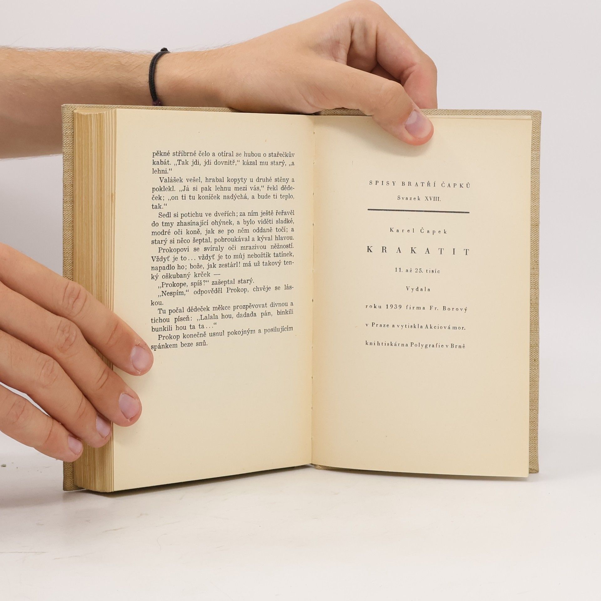 Karel Čapek Krakatit