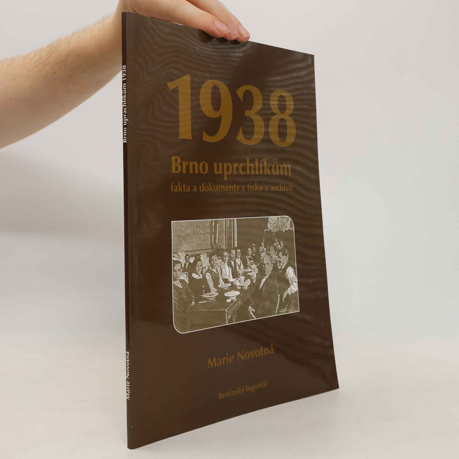 Marie Novotná Brno uprchlíkům 1938