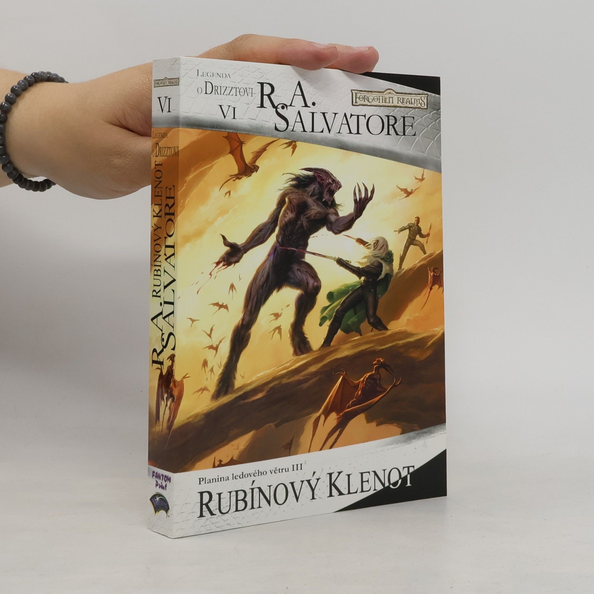 R. A. Salvatore Planina ledového větru III. Rubínový klenot