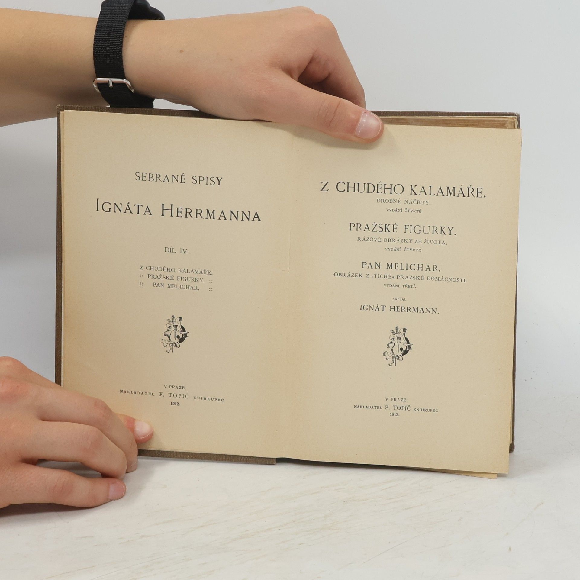 Ignát Herrmann Sebrané spisy Ignáta Herrmanna IV.