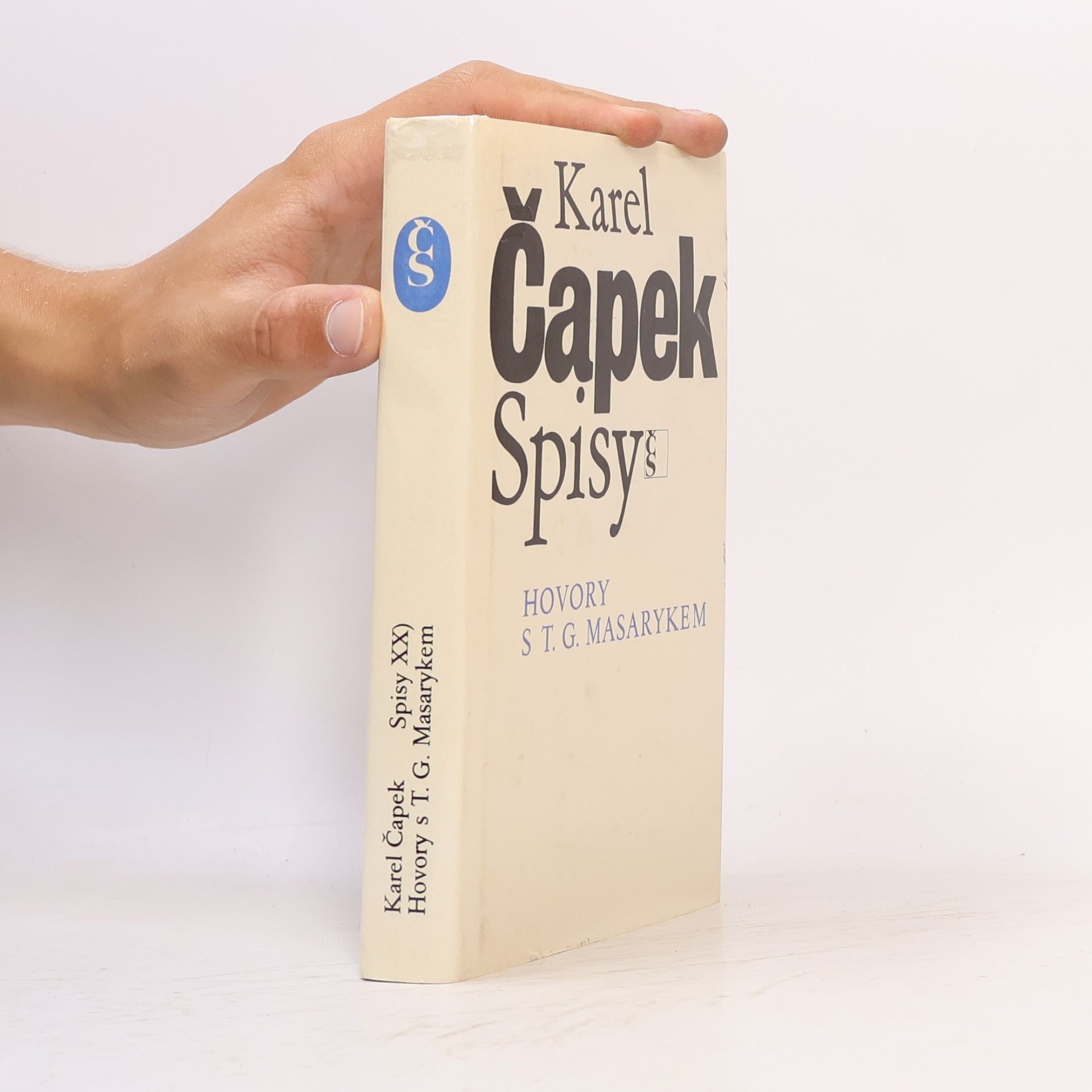 Karel Čapek Hovory s T. G. Masarykem