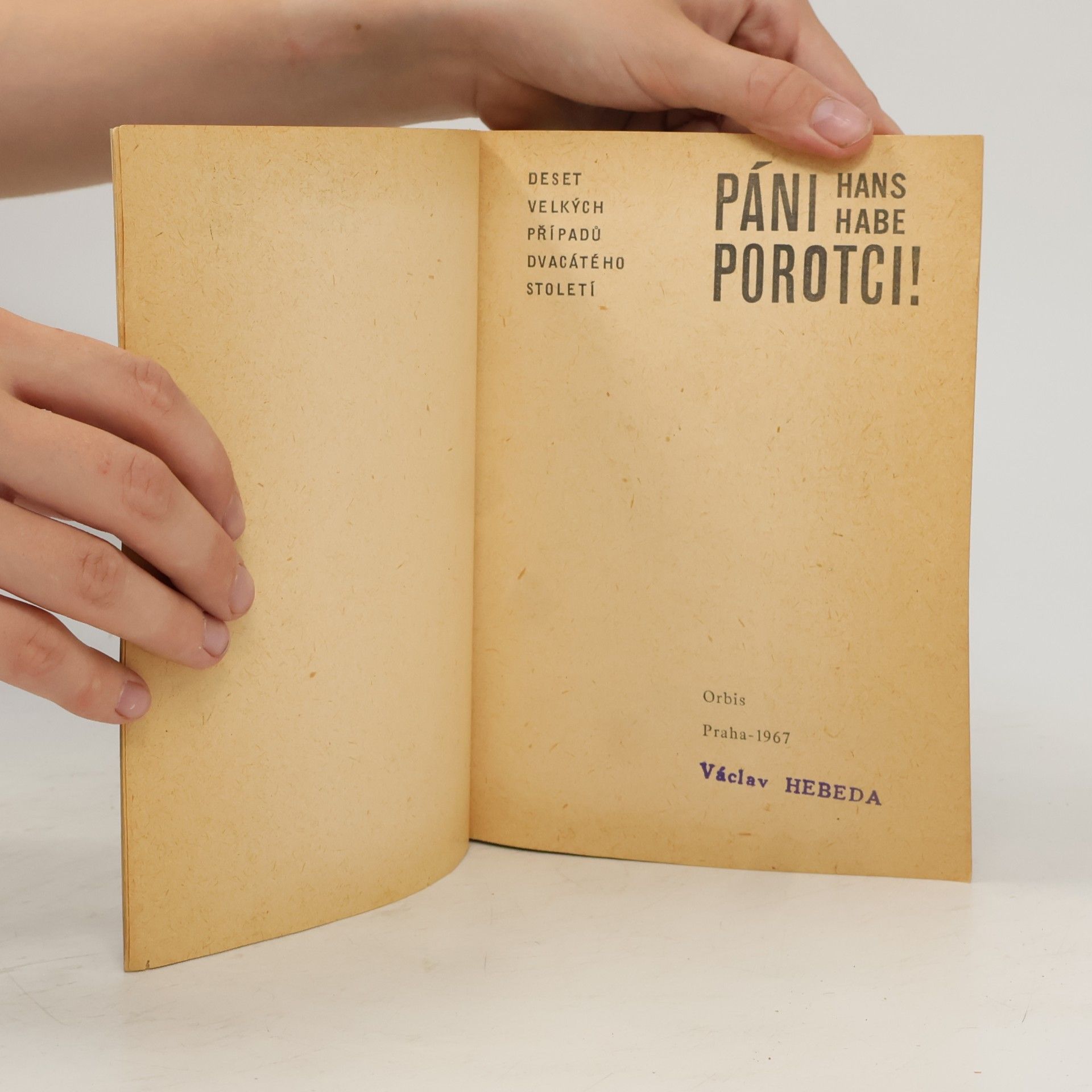 Hans Habe Páni porotci