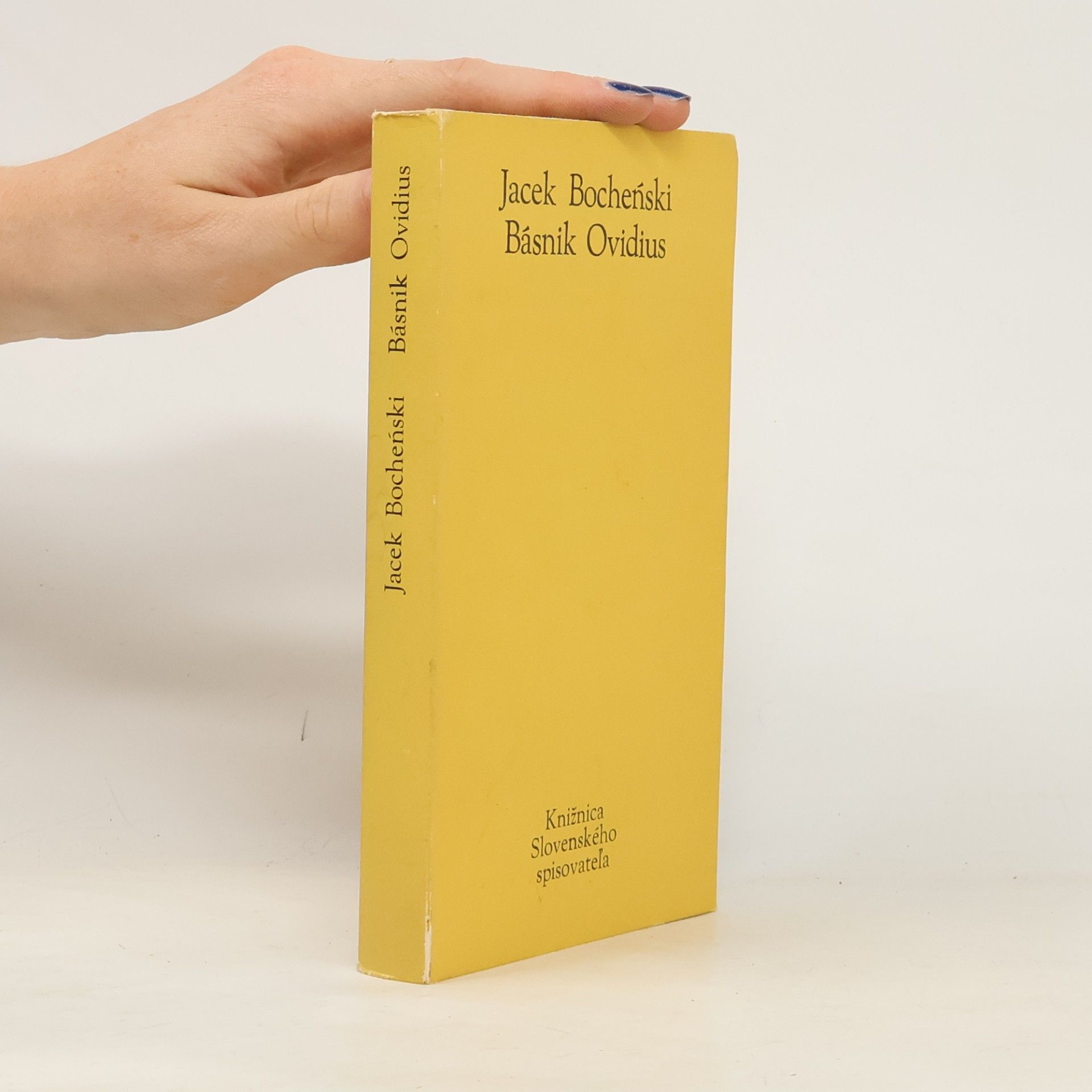 Jacek Bochenski Básnik Ovidius