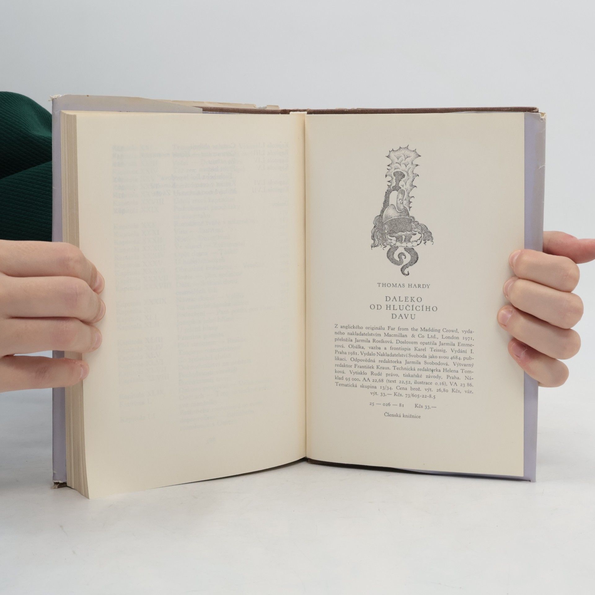 Thomas Hardy Daleko od hlučícího davu