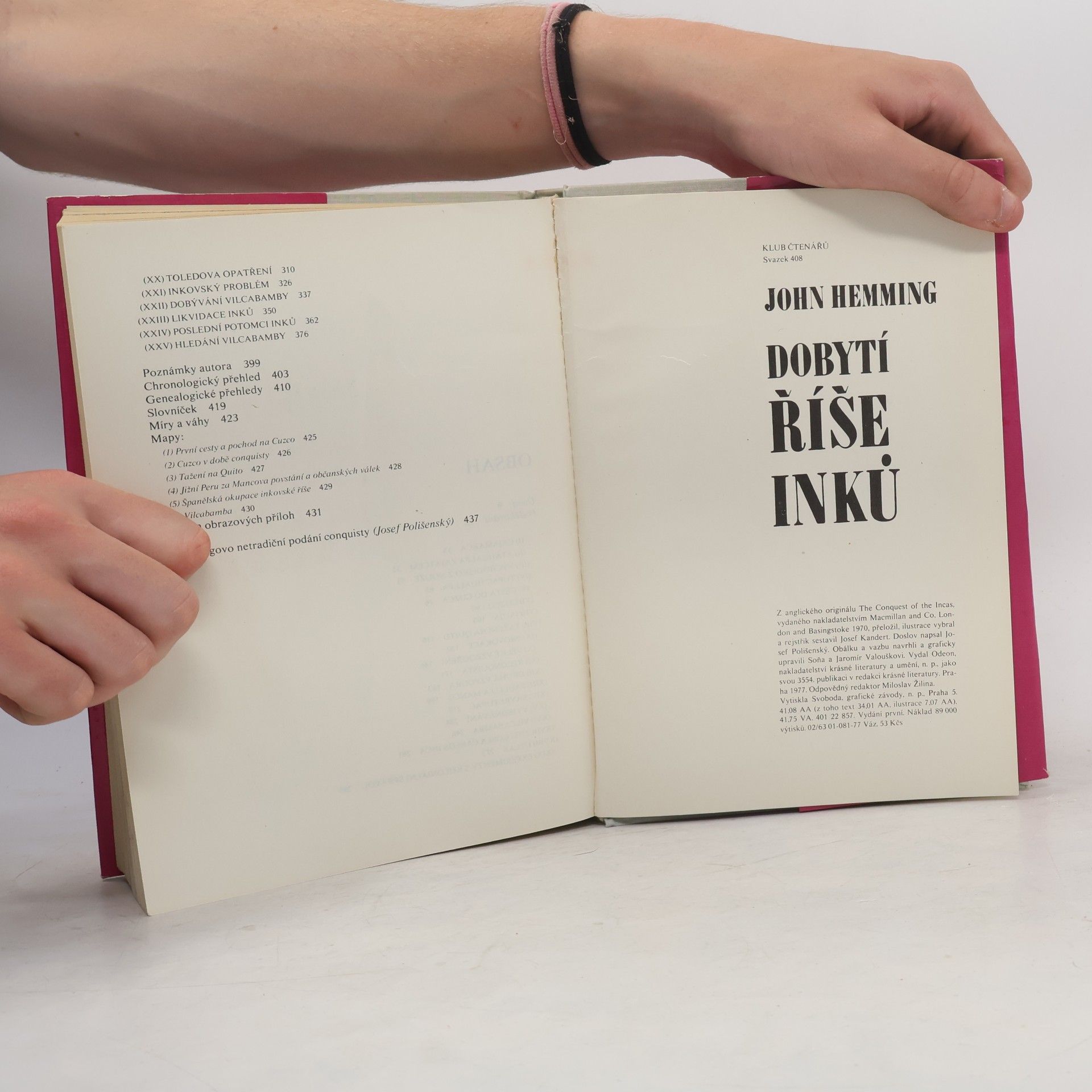 John Hemming Dobytí říše Inků