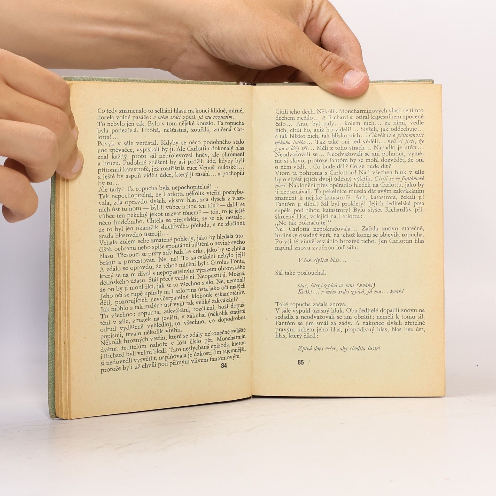 Gaston Leroux Fantóm opery