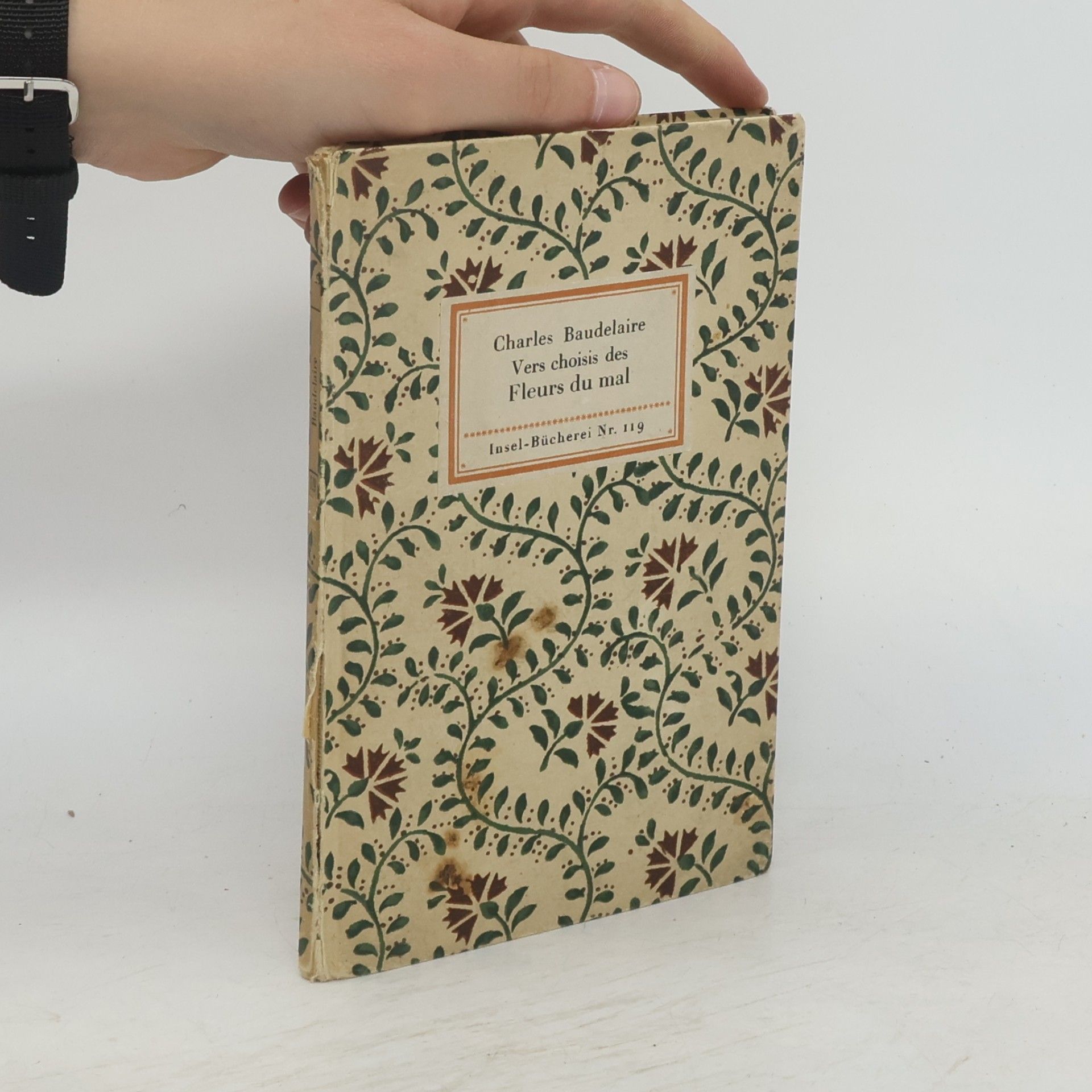 Charles Baudelaire Vers choisis des Fleurs du mal