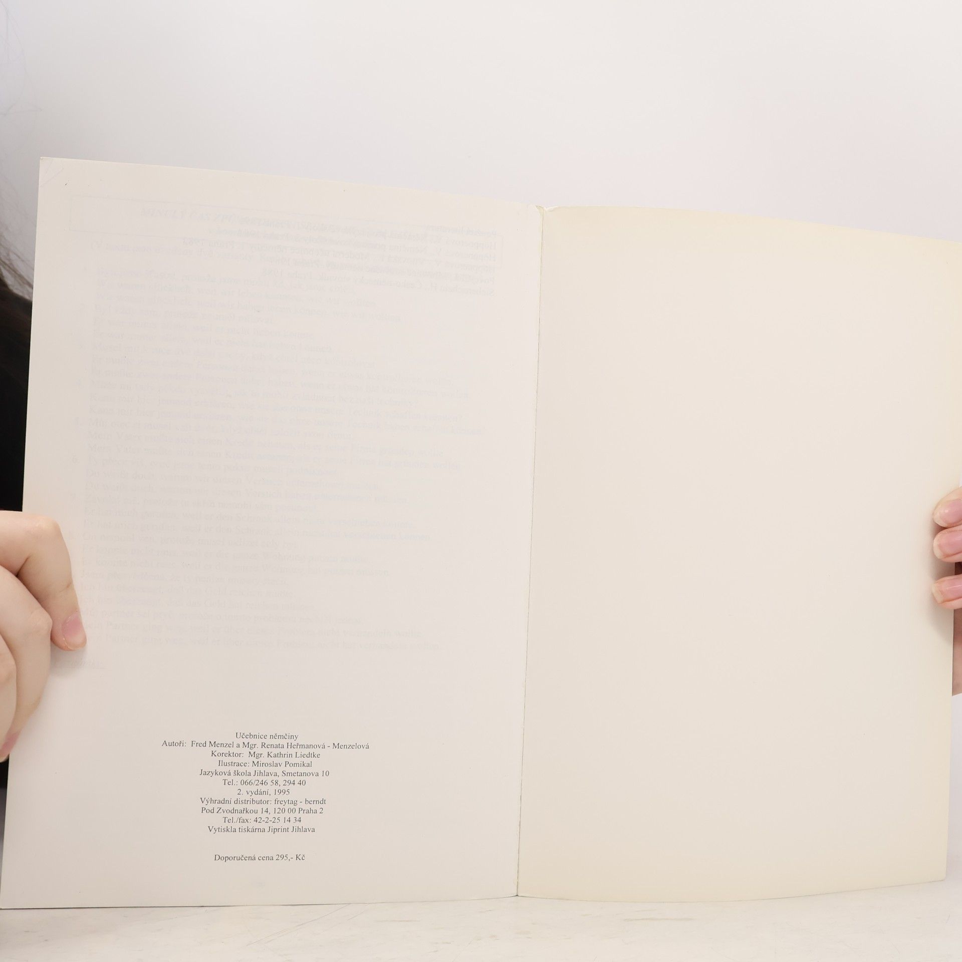 Fred Menzel Učebnice němčiny I. díl