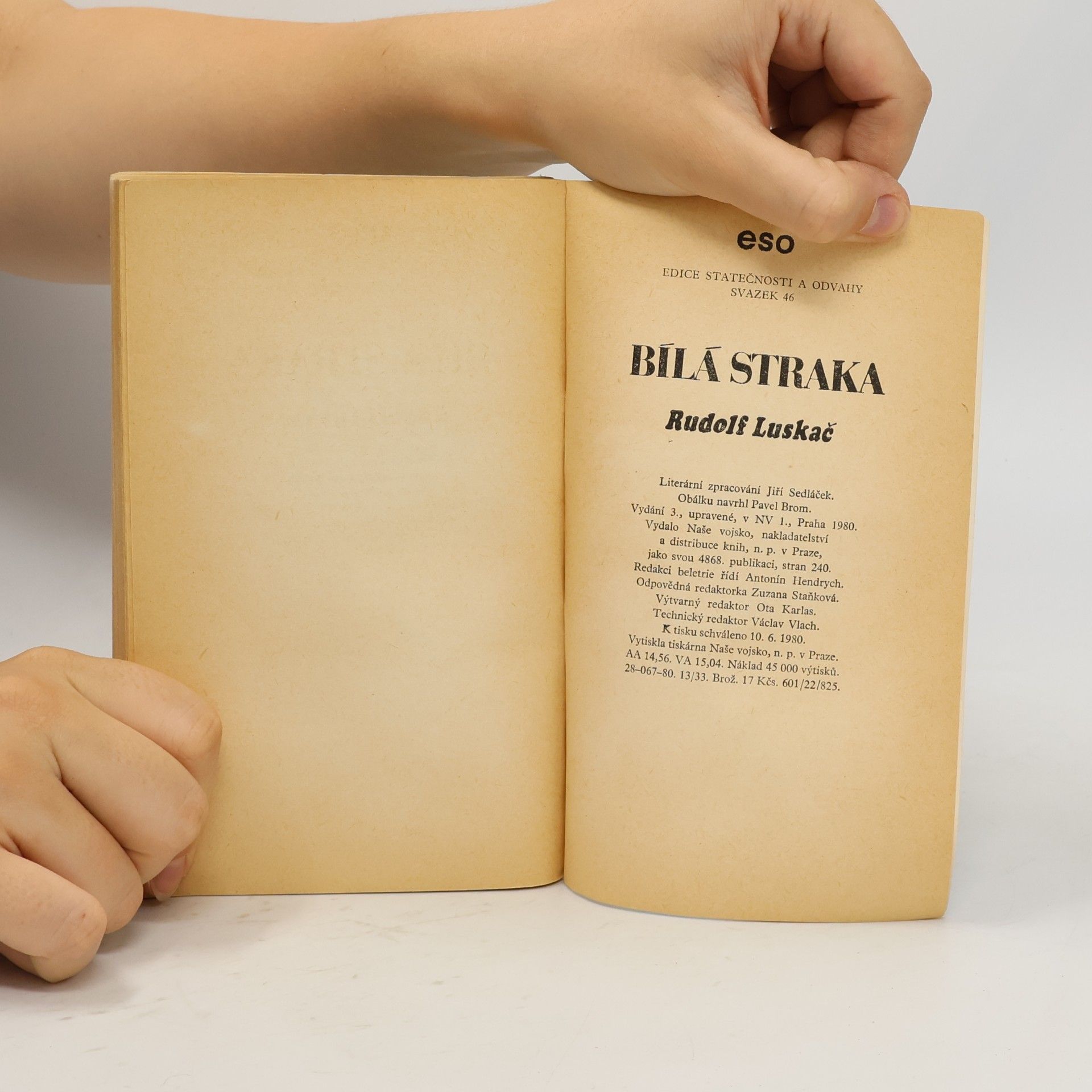 Rudolf Luskač Bílá straka