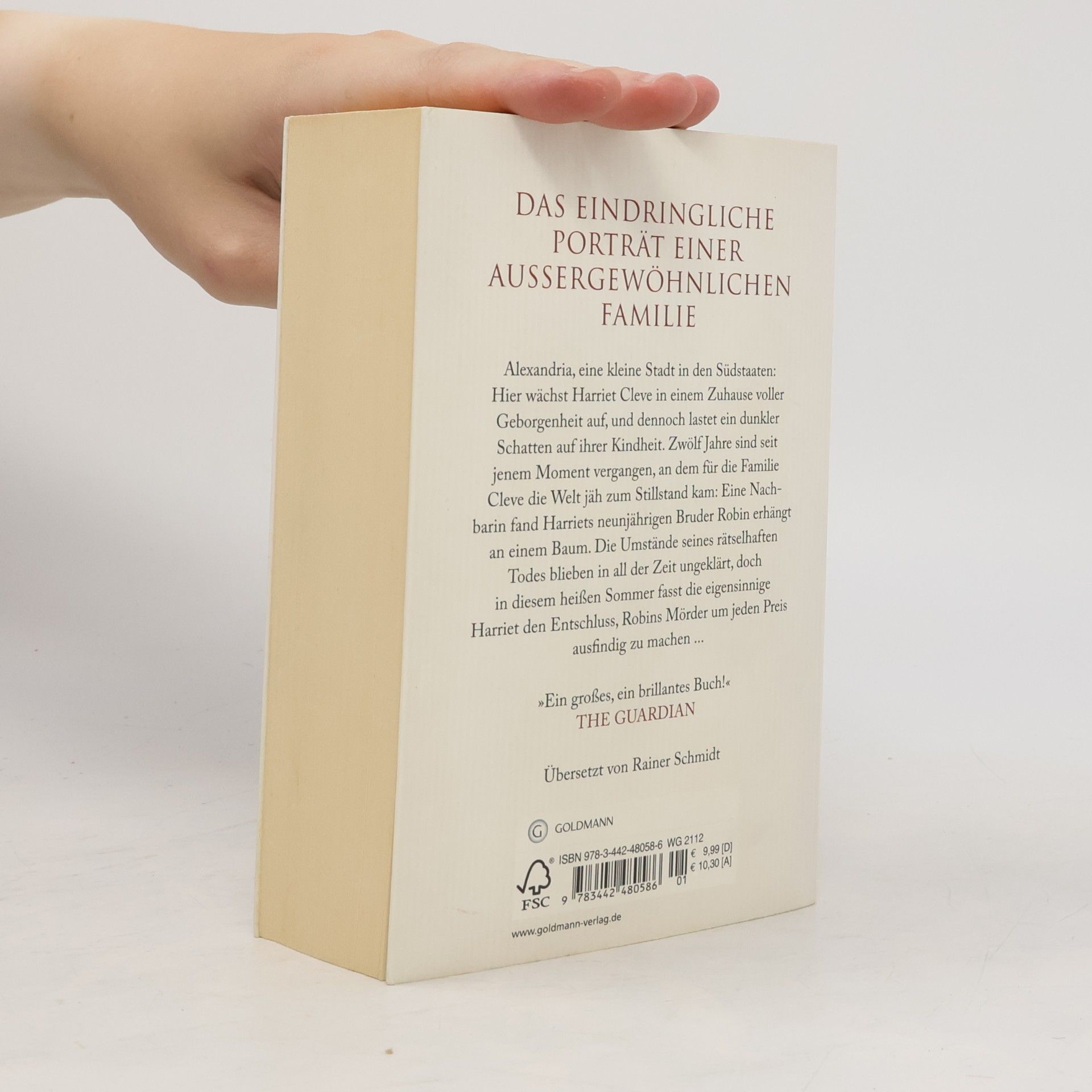 Donna Tartt Der kleine Freund