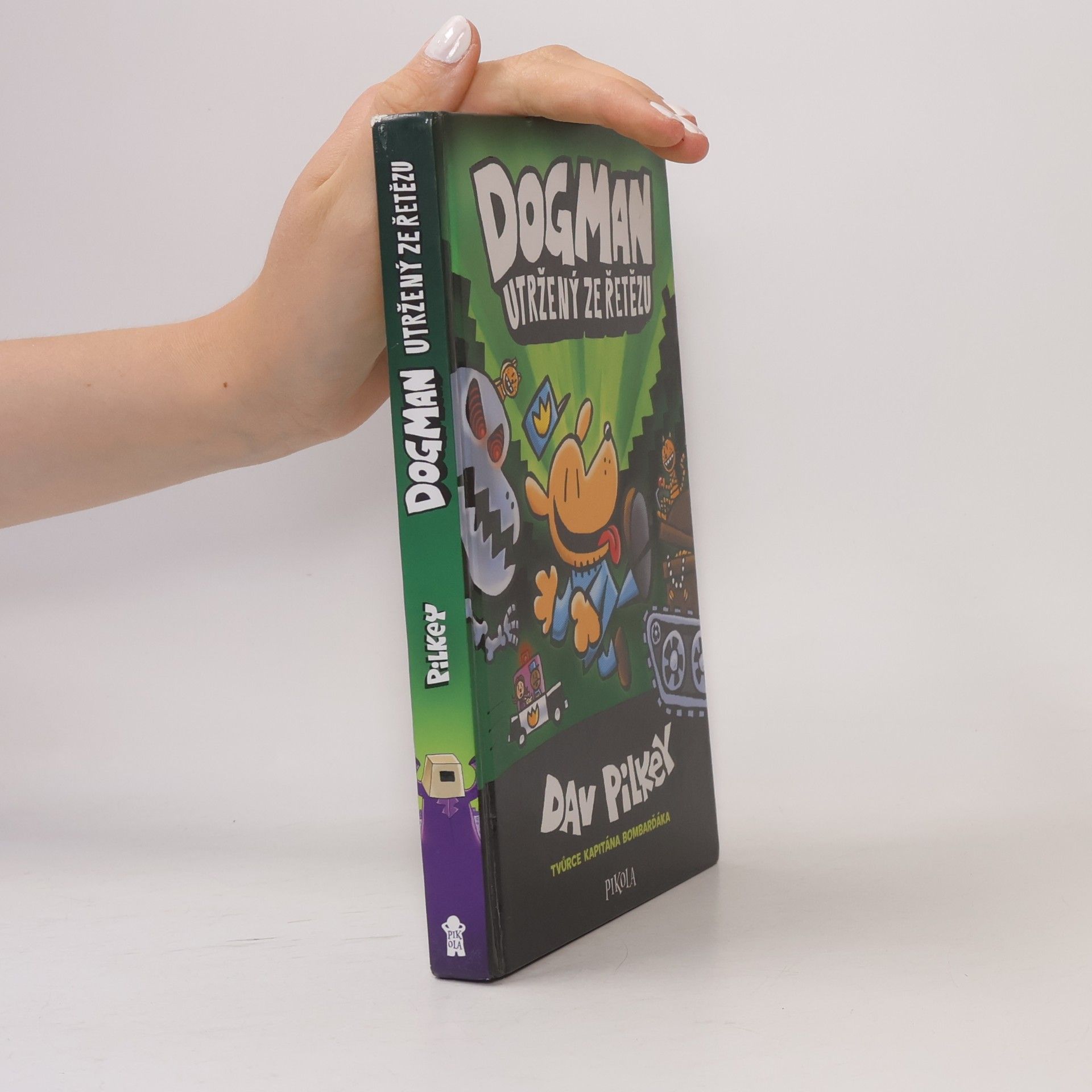 Dav Pilkey Dogman utržený ze řetězu