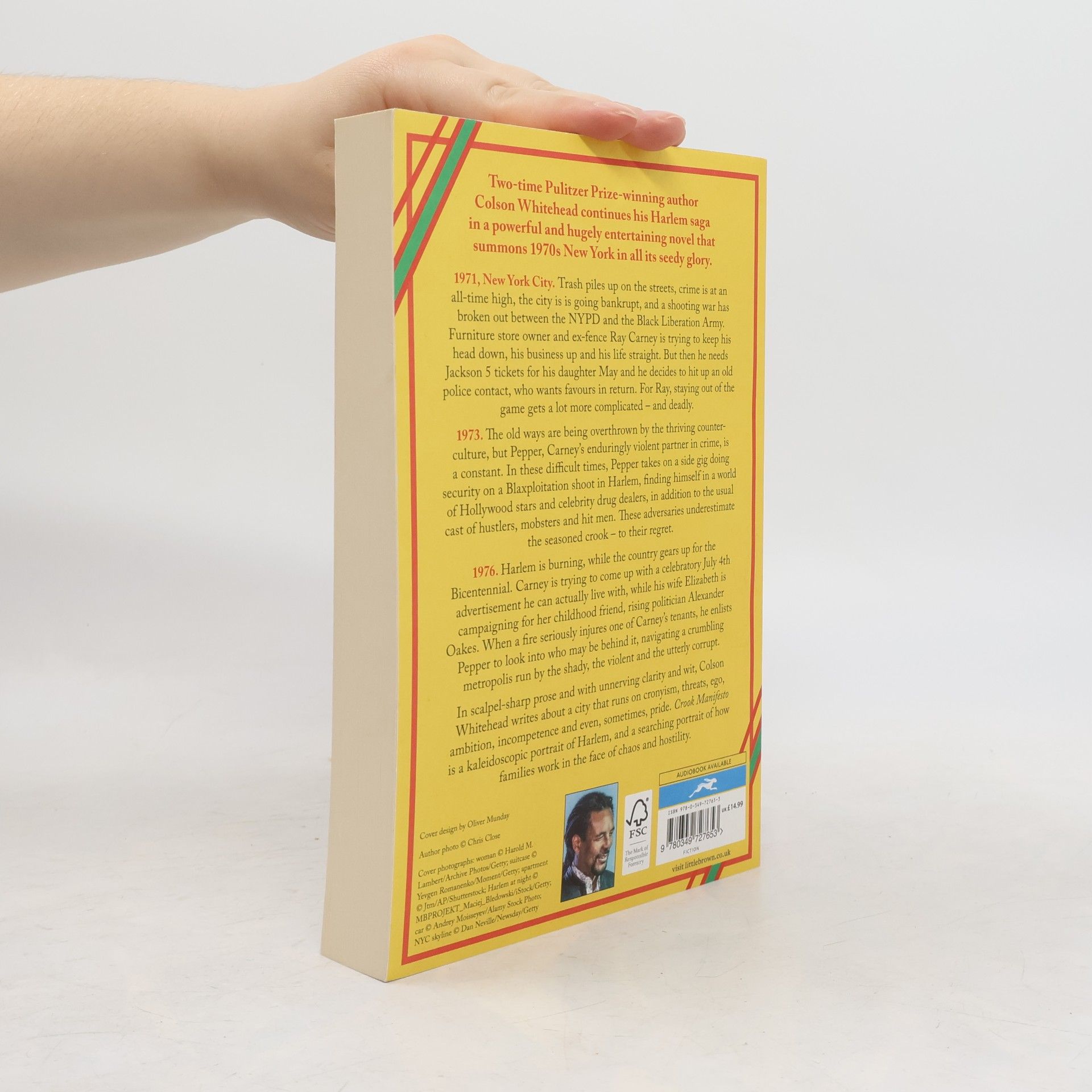 Colson Whitehead Crook Manifesto