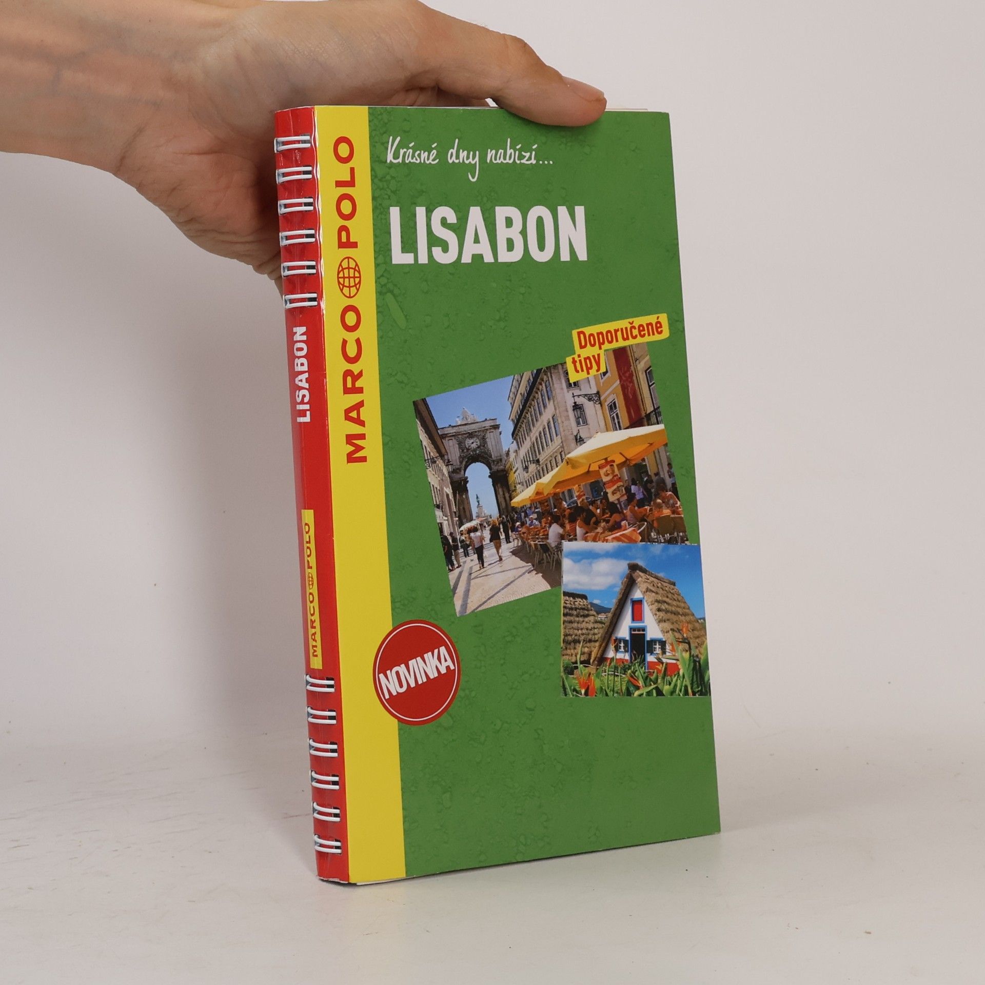 Kathleen Becker Lisabon / průvodce na spirále s mapou MD