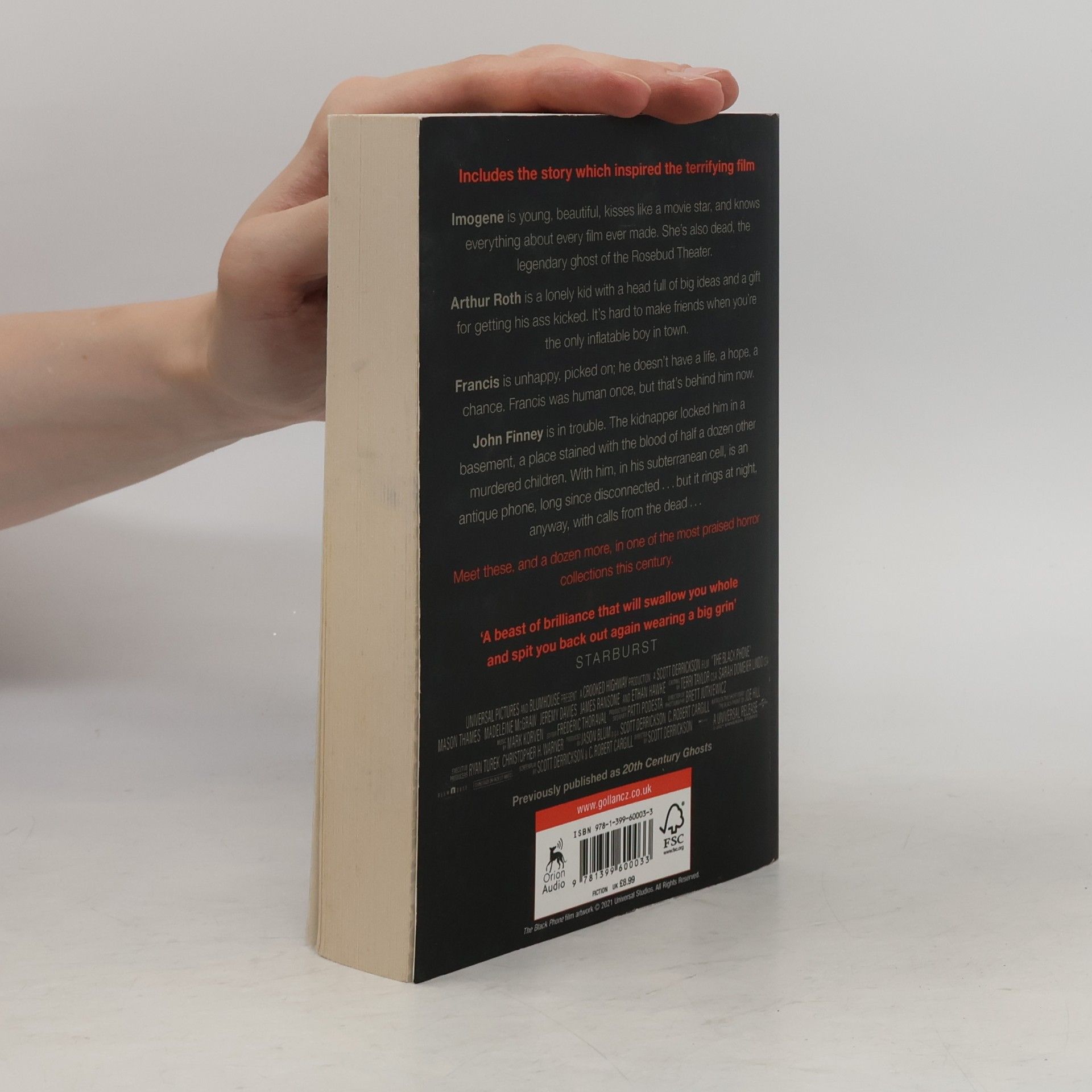 Joe Hill The Black Phone and Other Stories