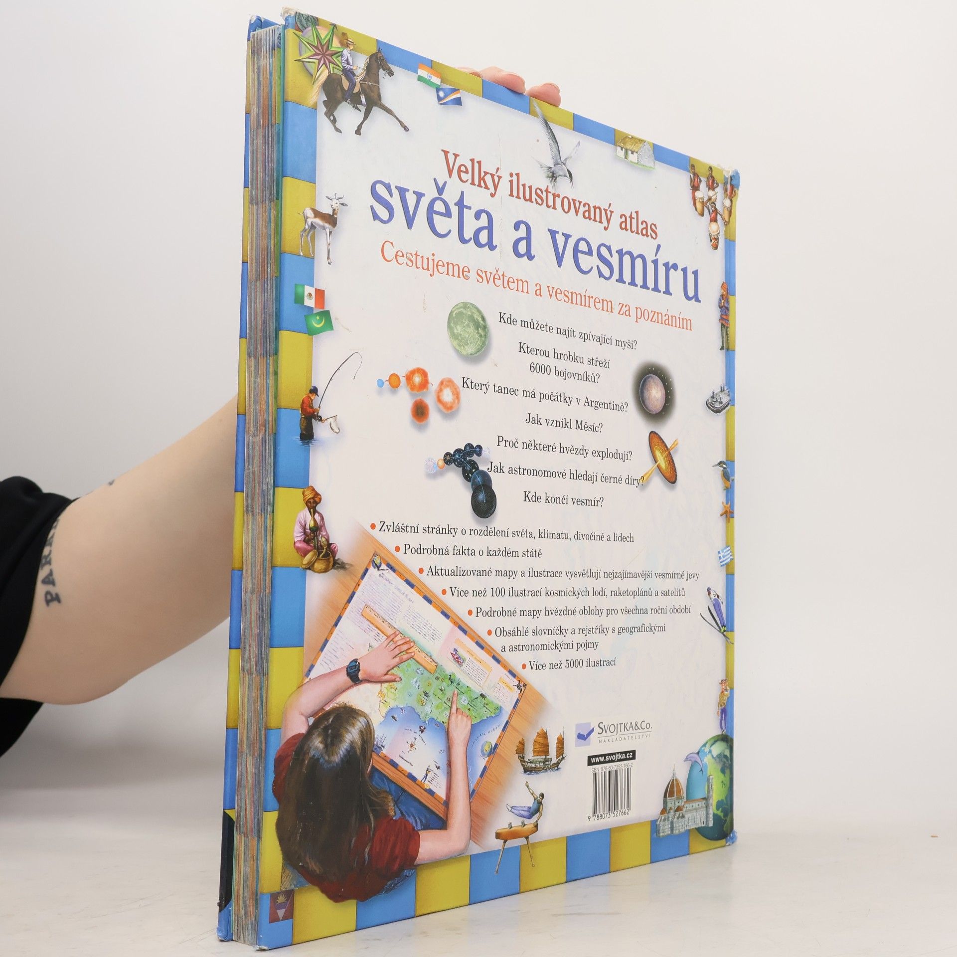 Kolektiv autorů Velký ilustrovaný atlas světa a vesmíru.