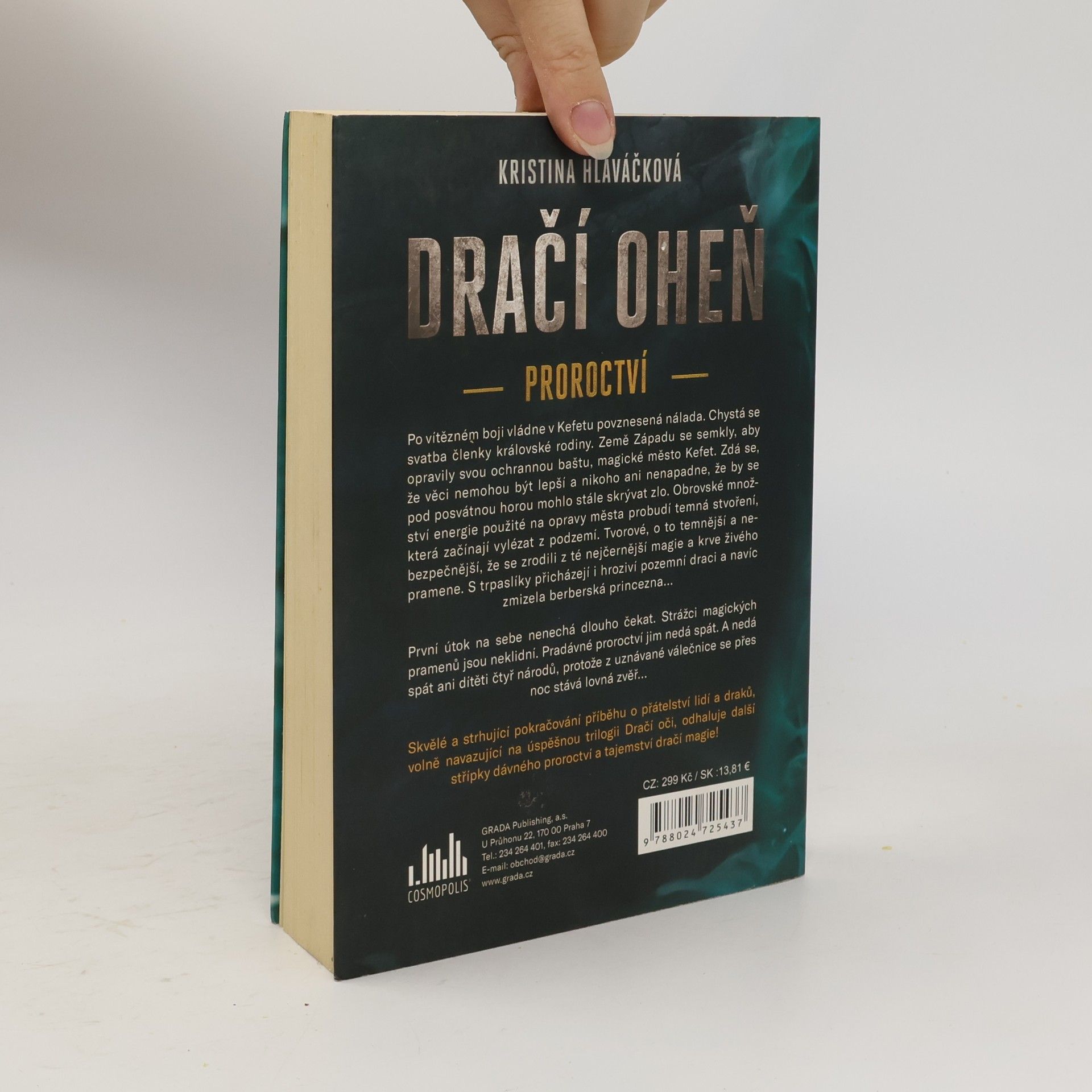 Kristina Hlaváčková Dračí oheň. Proroctví
