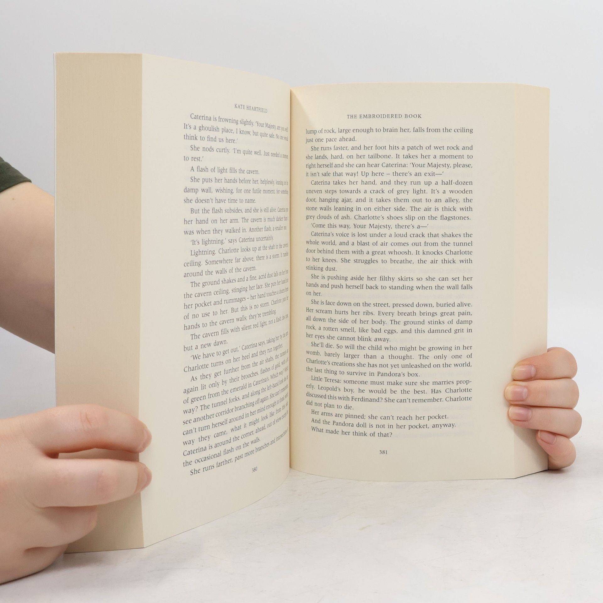 Kate Heartfield The embroidered book
