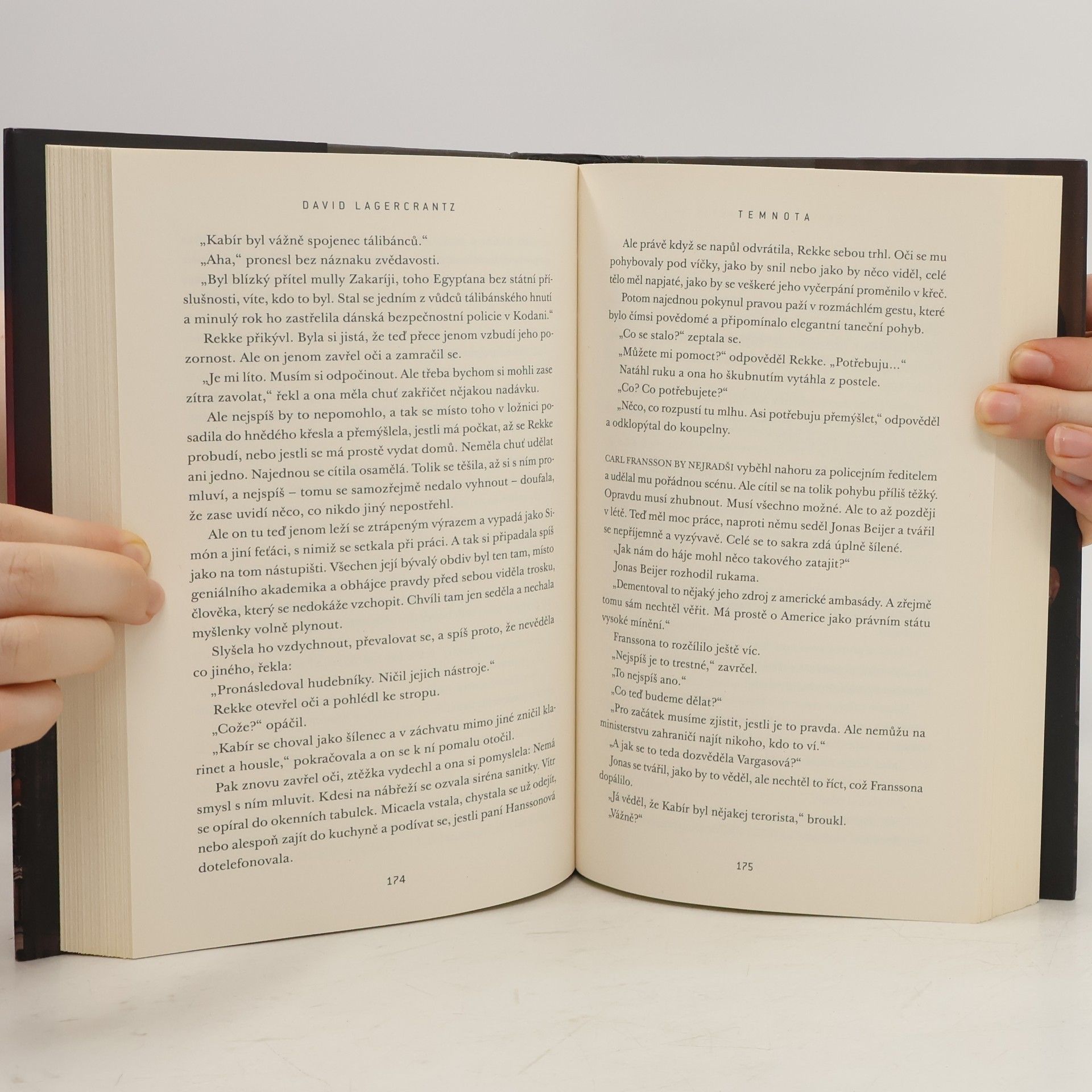 David Lagercrantz Temnota
