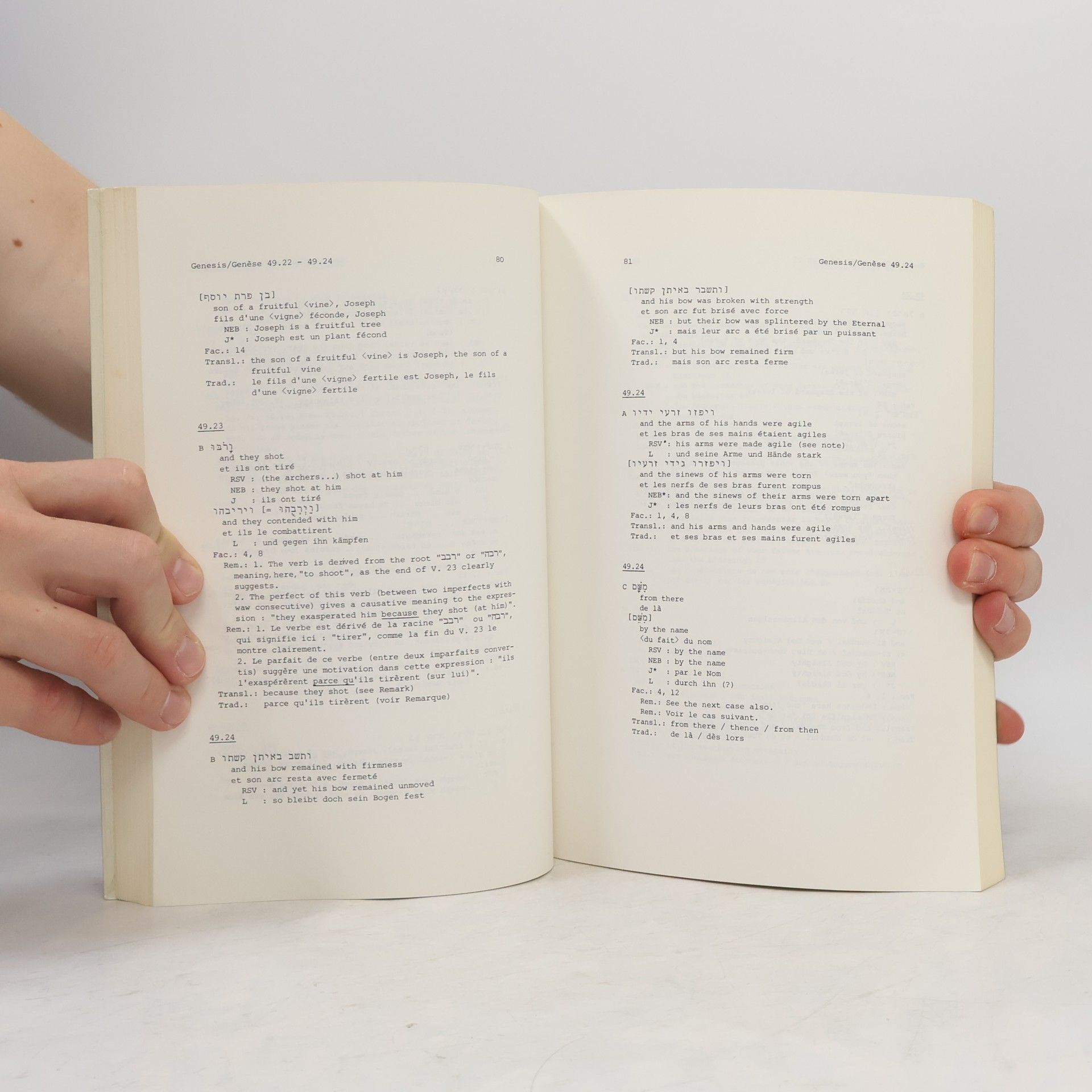 Dominique Barthélemy Pentateuch / Pentateuque