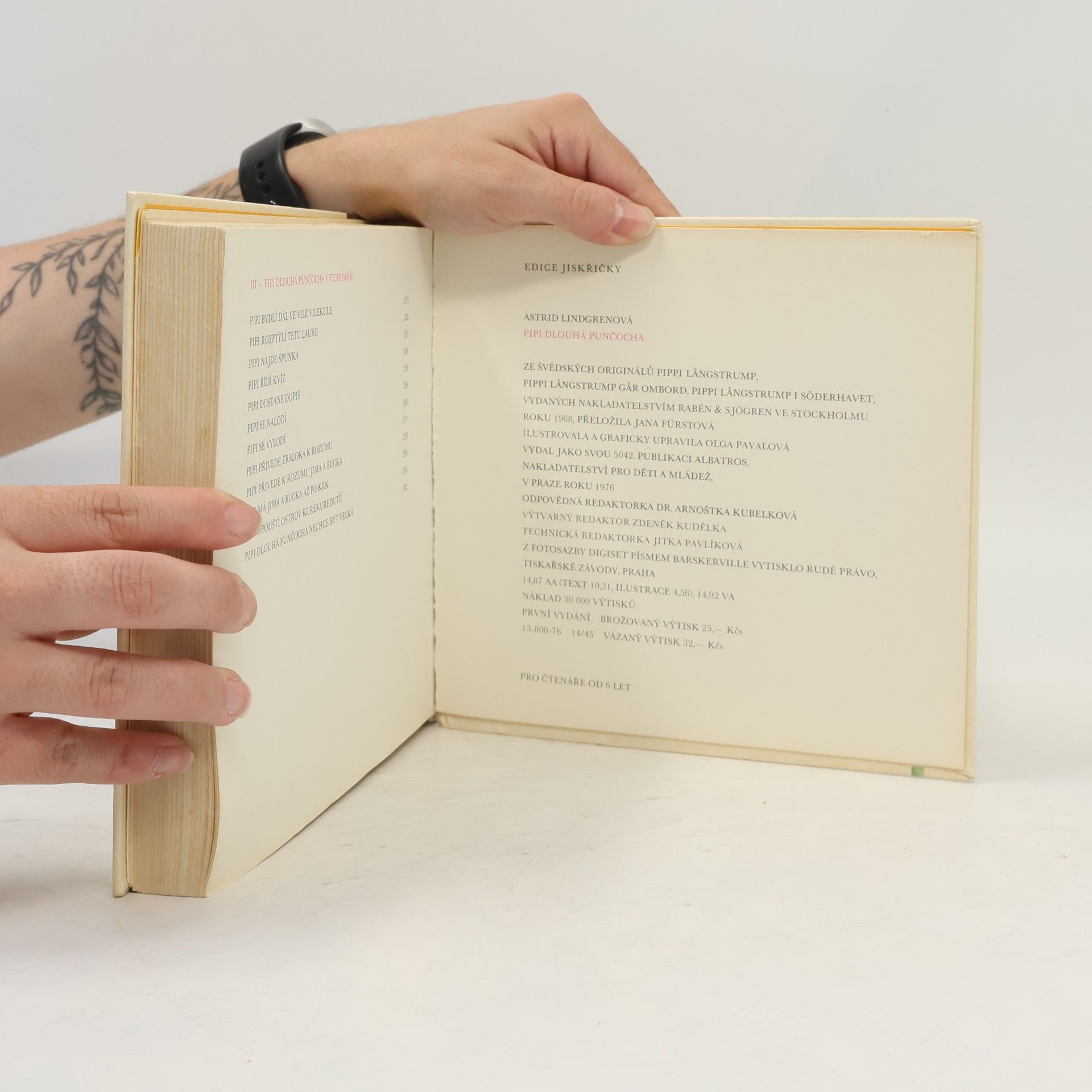 Astrid Lindgren Pipi Dlouhá punčocha