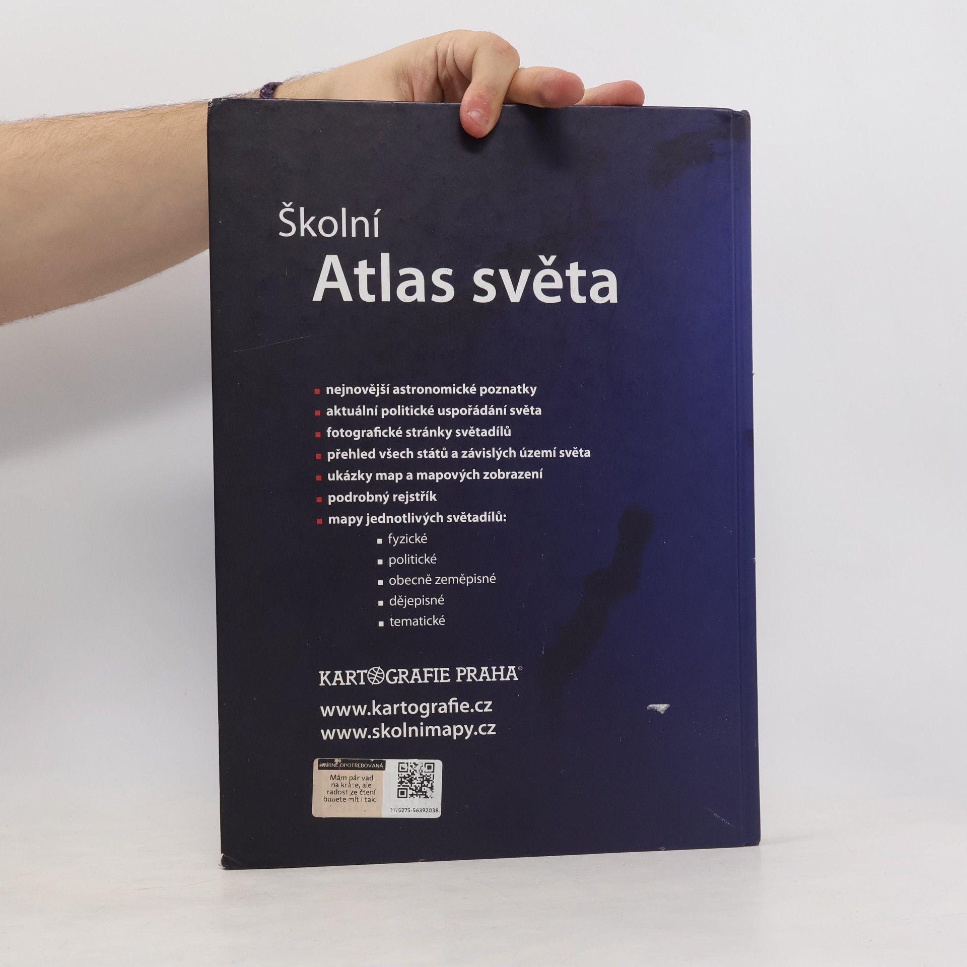 Various authors Školní atlas světa