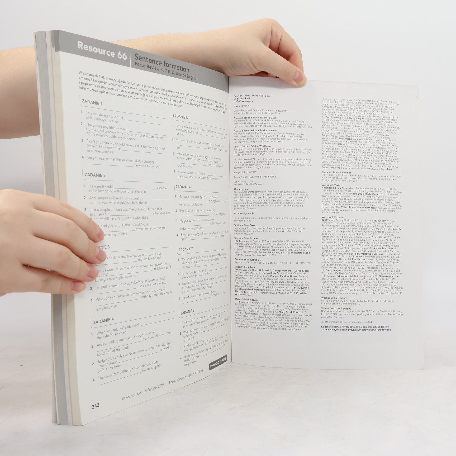 Patricia Reilly Giff Focus 3 Second Edition Teacher's Book