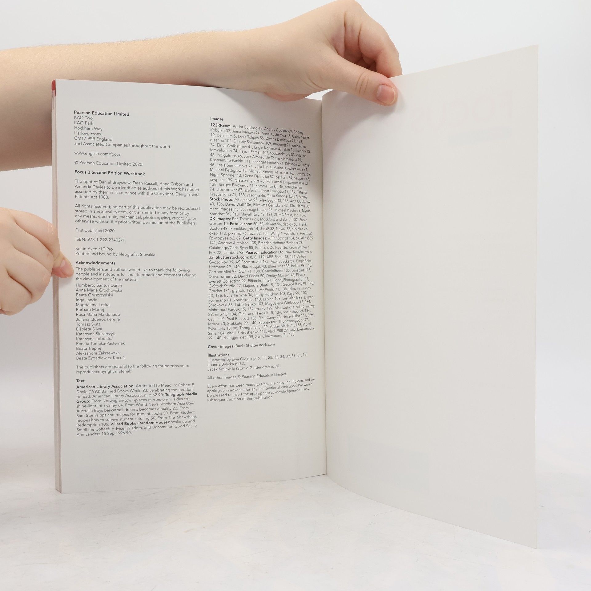 Auteurscollectief Focus 3. Workbook