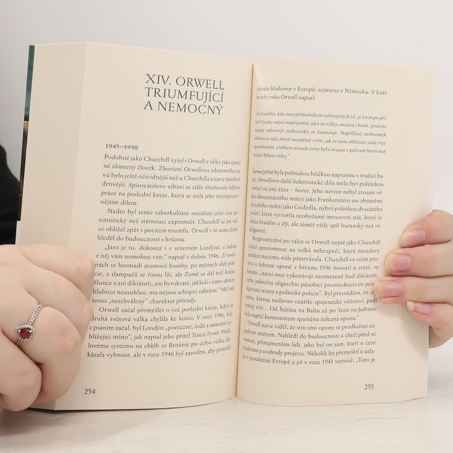 Thomas Edwin Ricks Churchill a Orwell: Zápas o svobodu