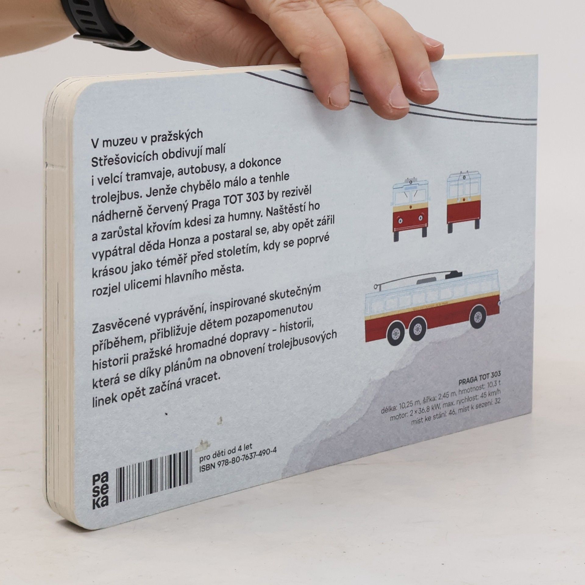 Lenka Arazimová Jak dědeček zachránil trolejbus