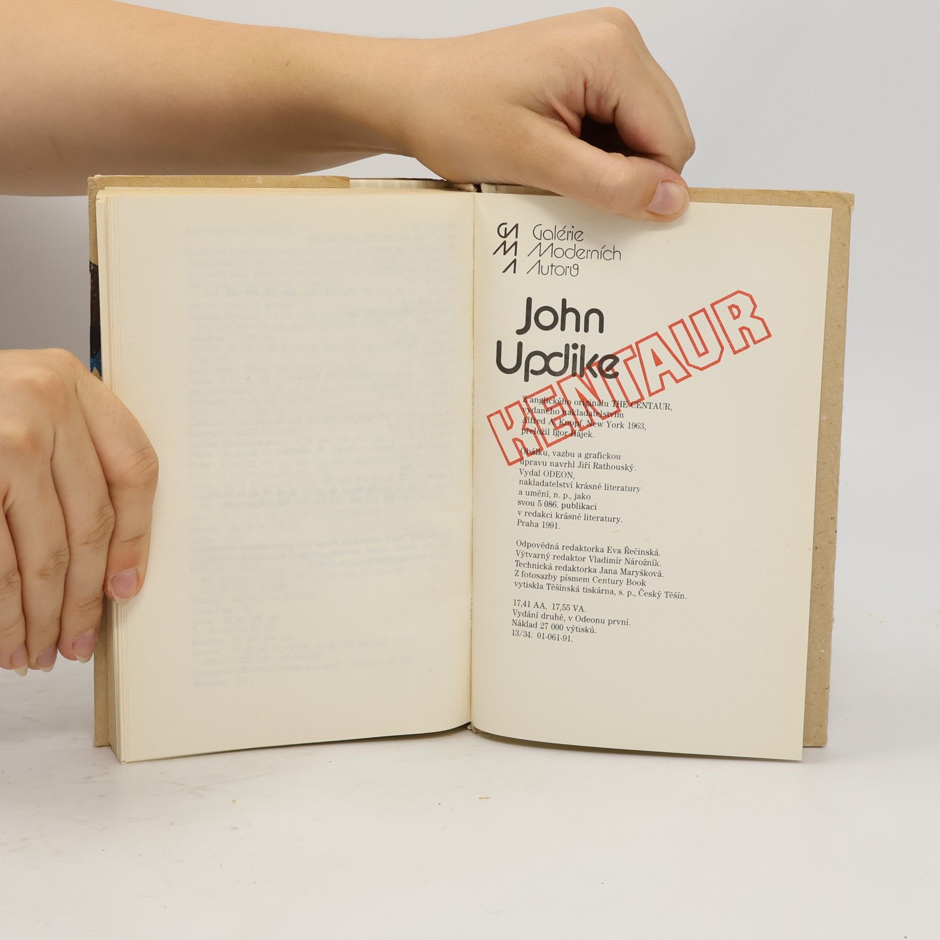 John Updike Kentaur