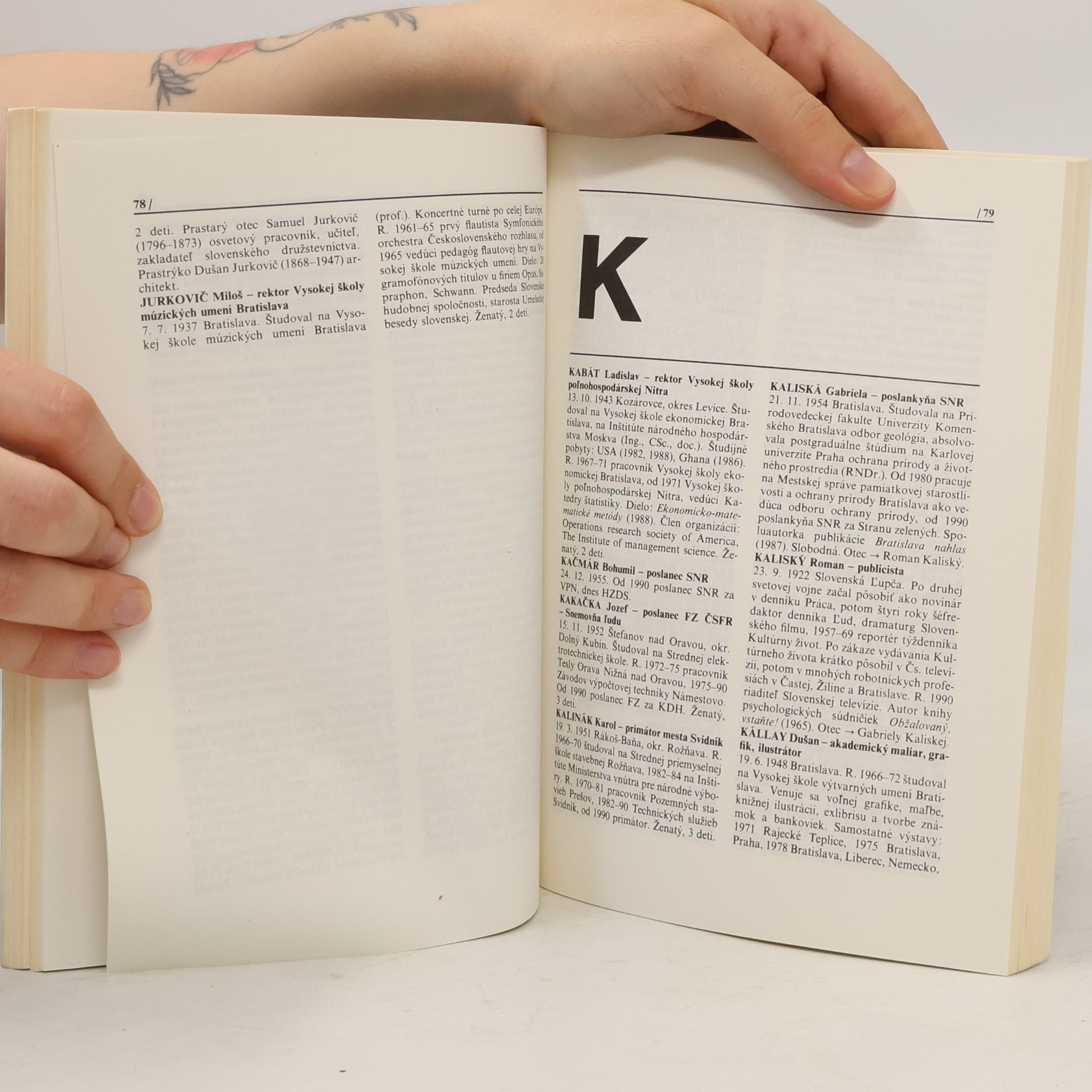 Autorenkollektiv Kto je kto na Slovensku 1991?