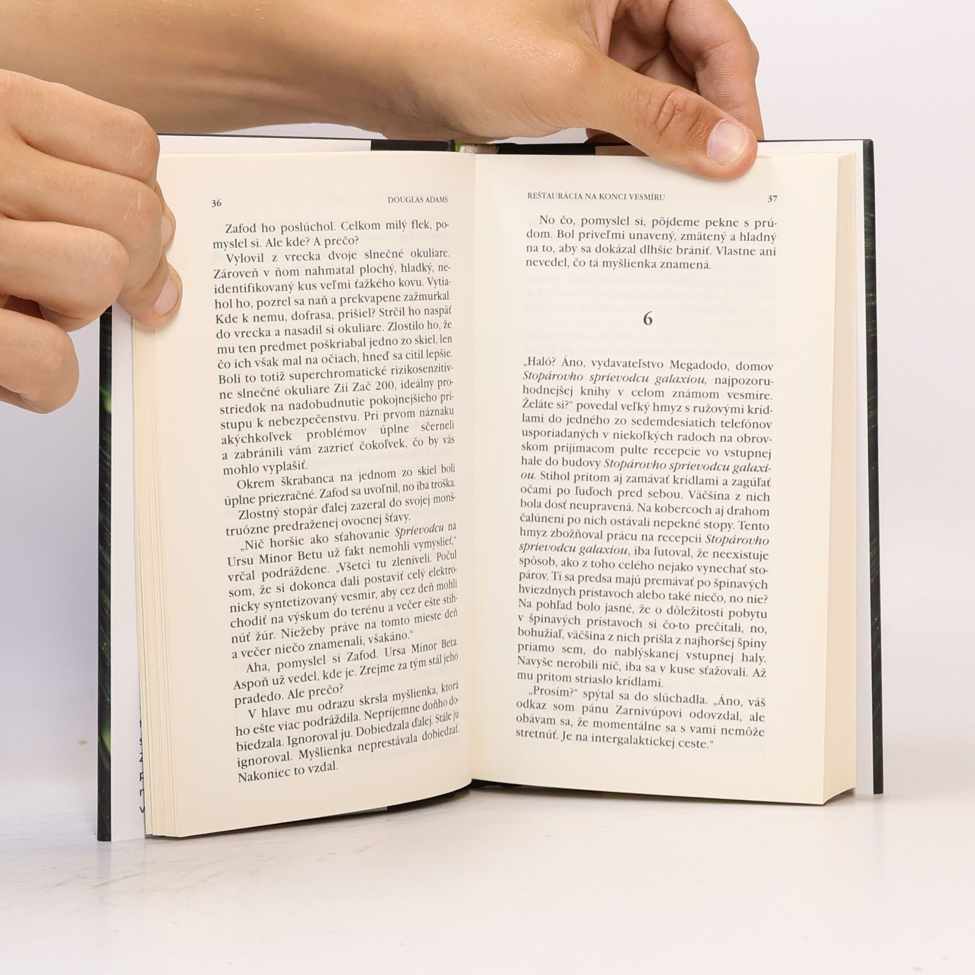 Douglas Adams Reštaurácia na konci vesmíru