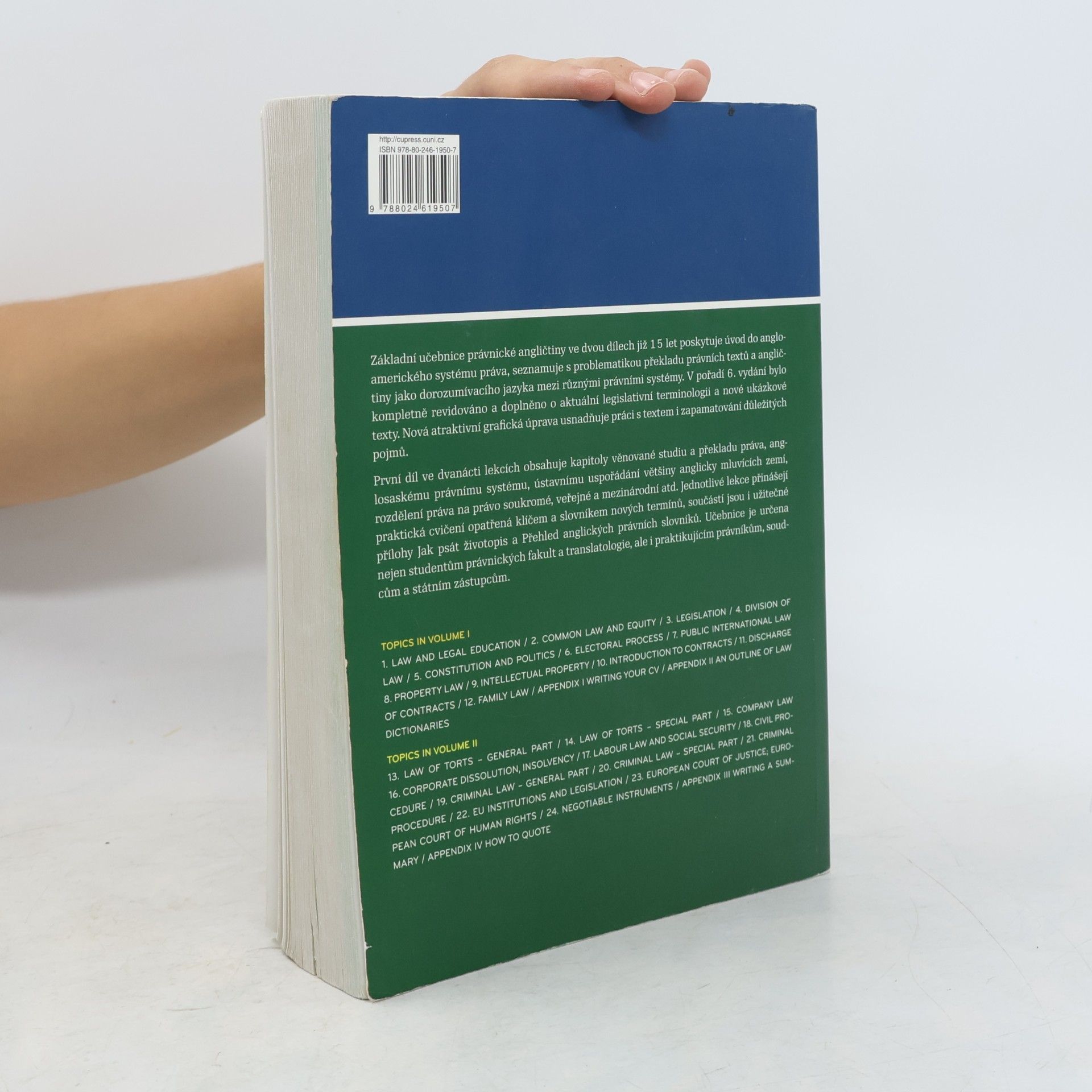 Marta Chromá New introduction to legal English. Revised edition. Volume I