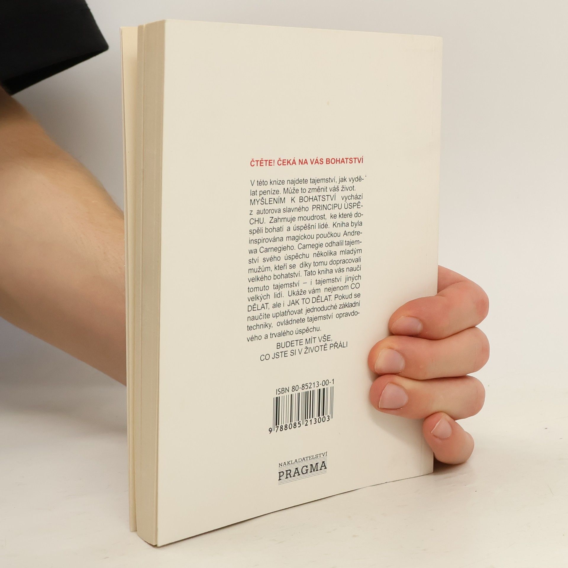Napoleon Hill Myšlením k bohatství