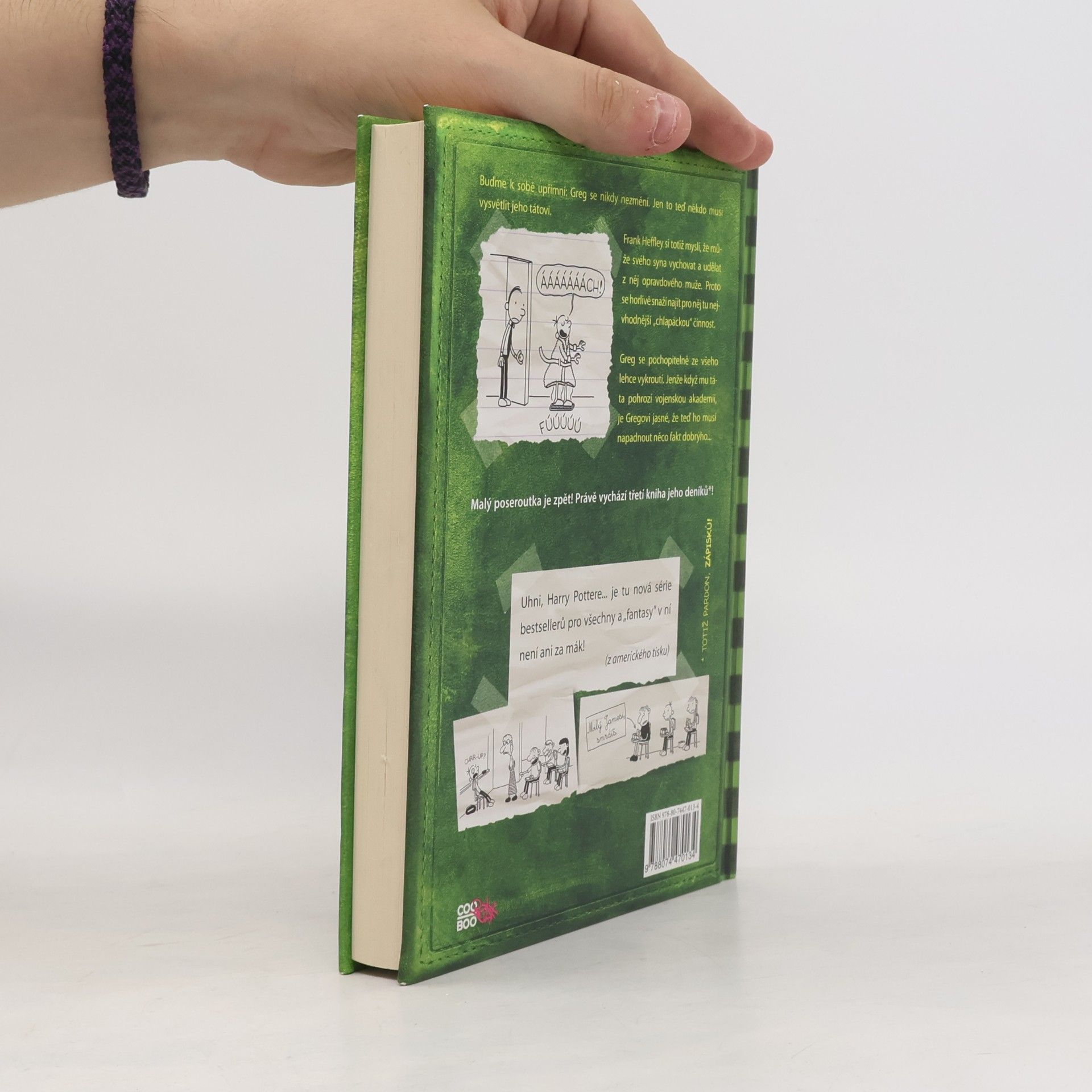 Jeff Kinney Deník malého poseroutky 3. Poslední kapka