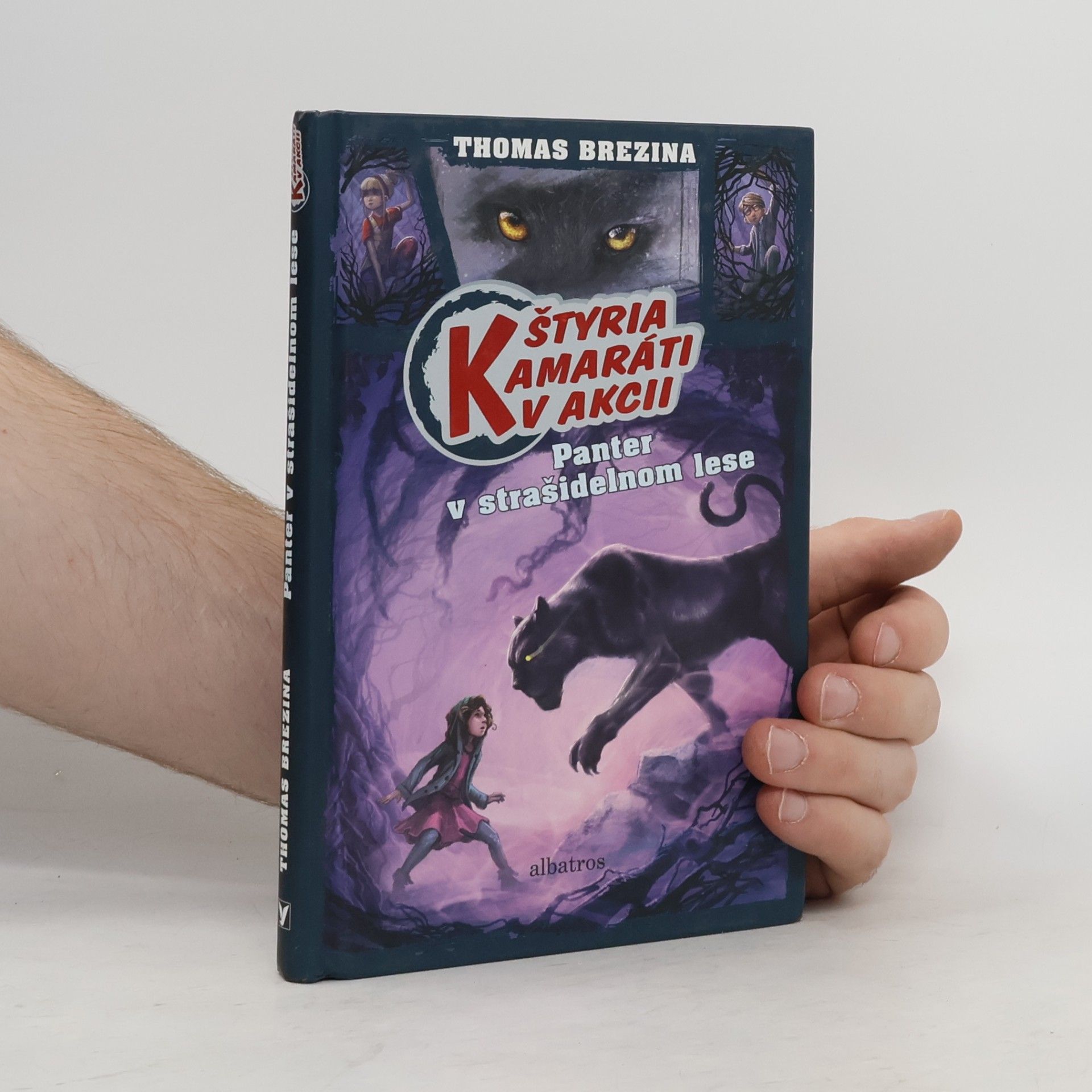 Thomas Brezina Štyria kamaráti v akcii: Panter v strašidelnom lese