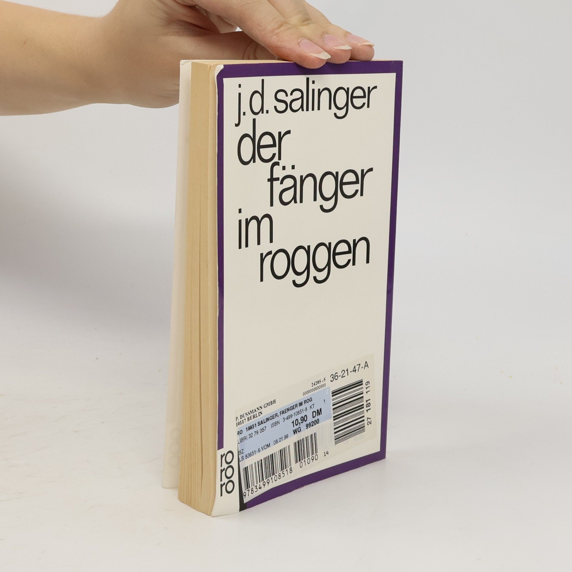 Jerome David Salinger Der Fänger im Roggen