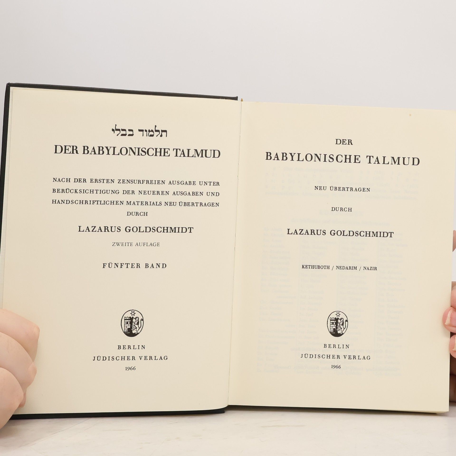 Reinhold Mayer Der Babylonische Talmud