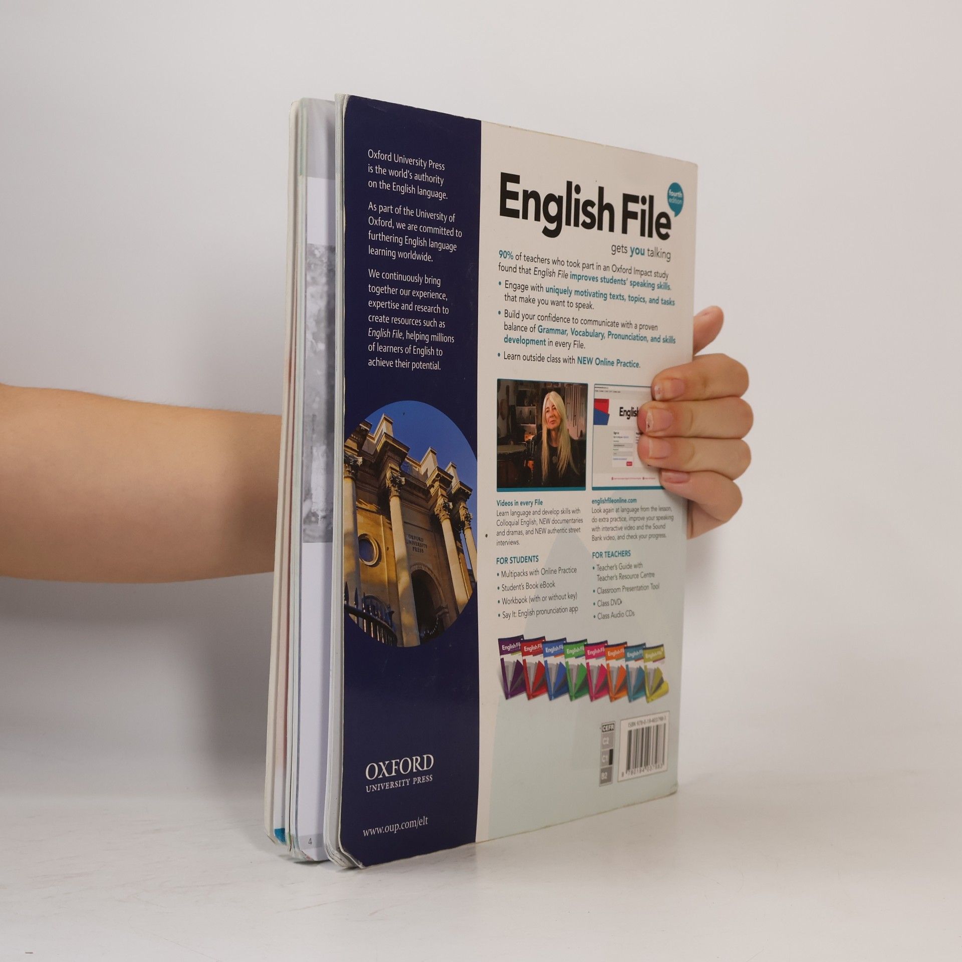 Christina Latham-Koenig English file : fourth edition. Advanced multipack A : student's book A, workbook A : with online practice