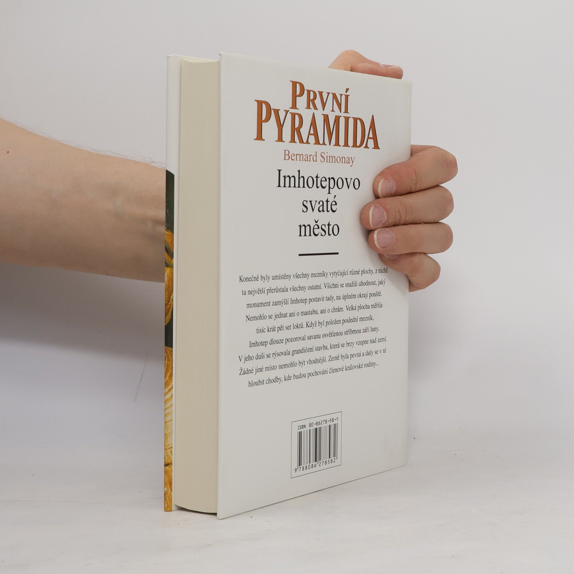 Bernard Simonay První pyramida. 2, Imhotepovo Svaté město