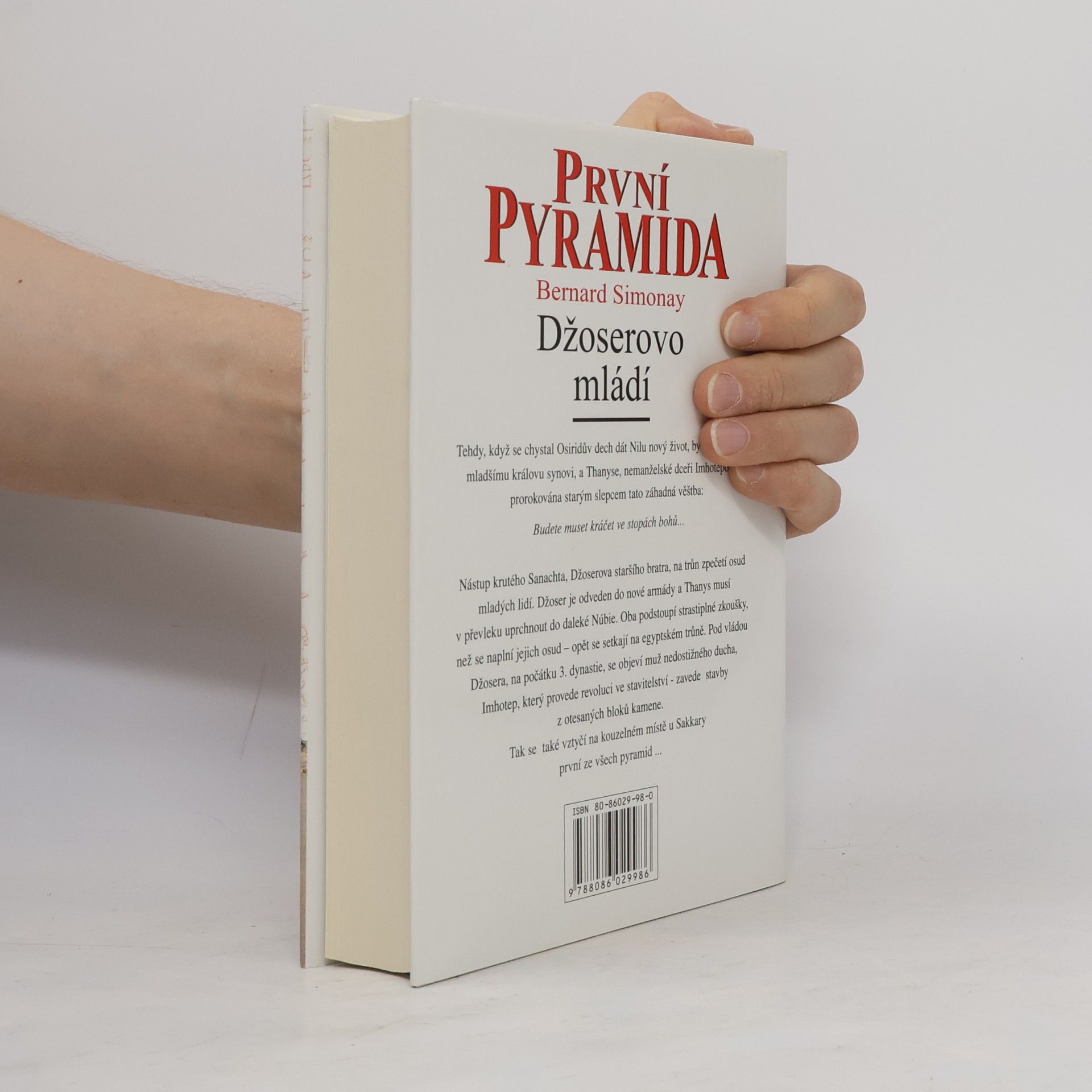 Bernard Simonay První pyramida. 1.díl. Džoserovo mládí