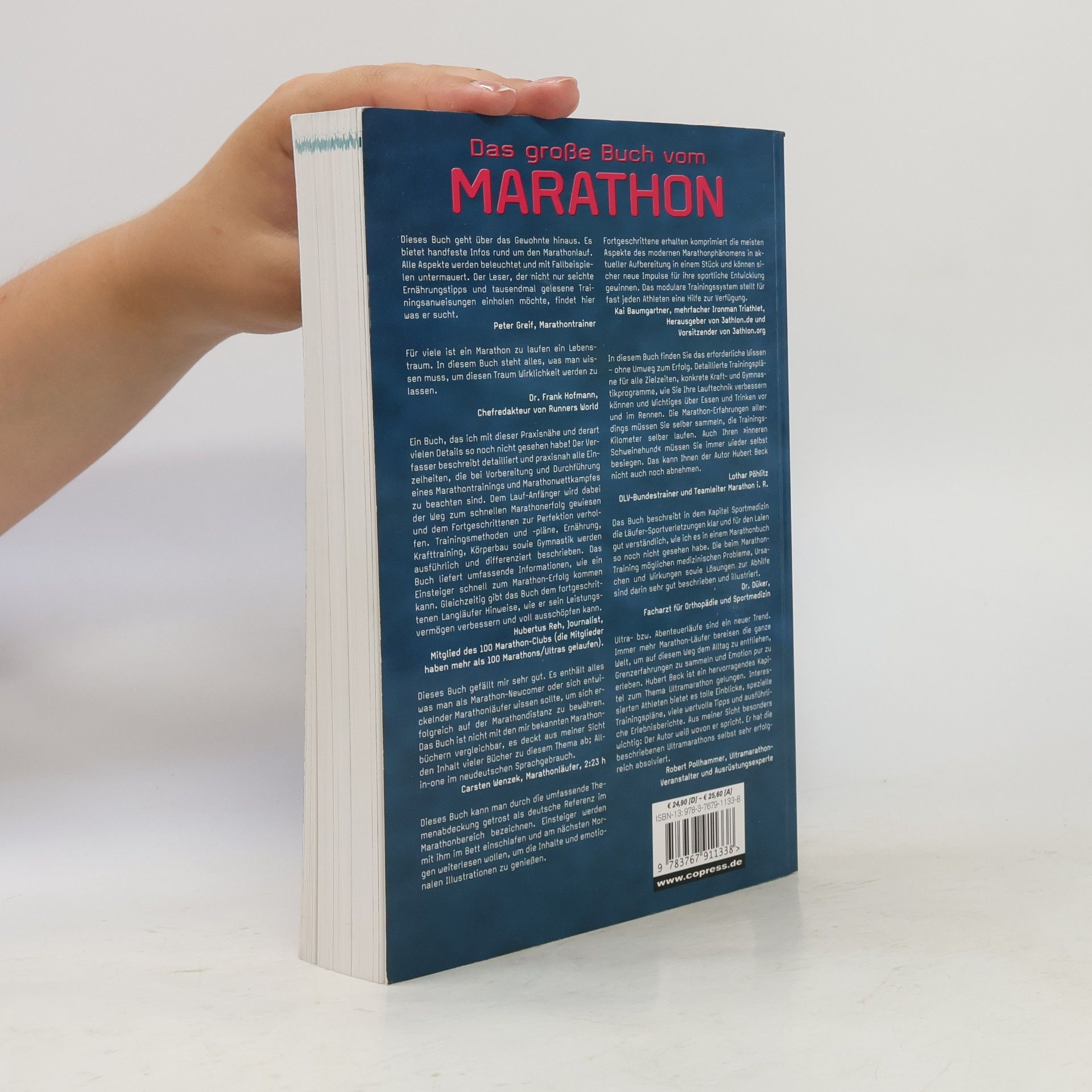 Hubert Beck Das große Buch vom Marathon
