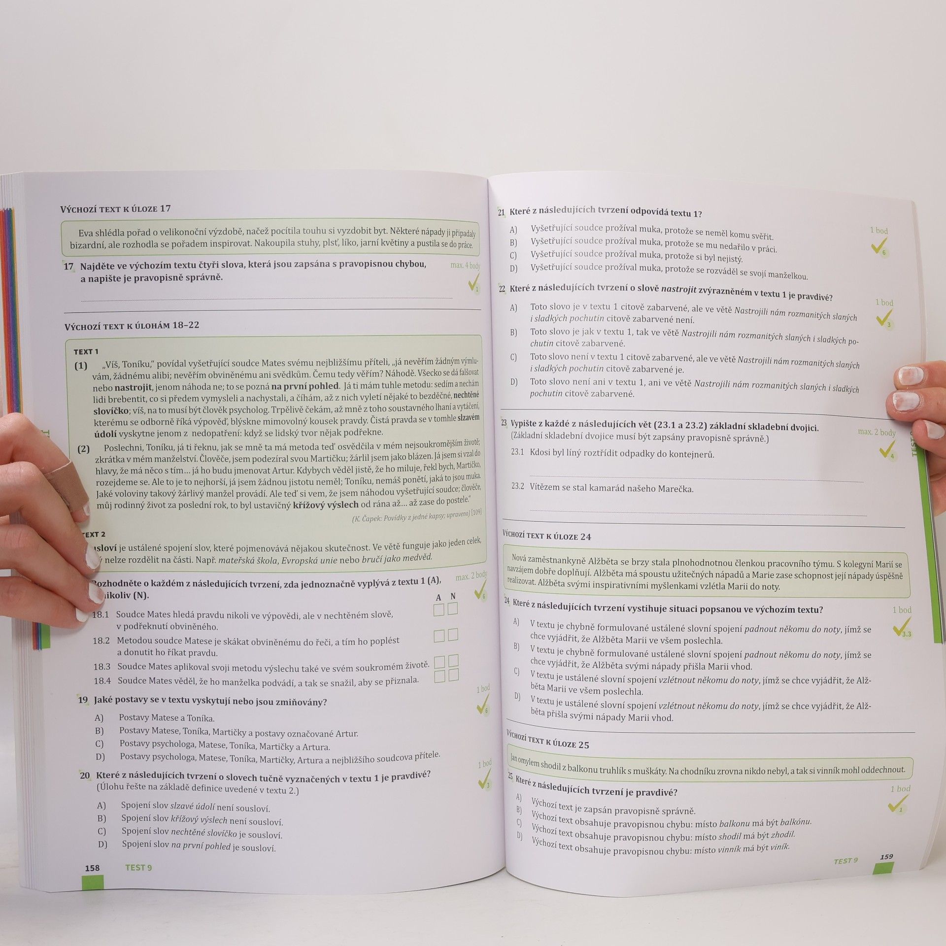 Autorenkollektiv Přijímačky 9. Český jazyk a literatura