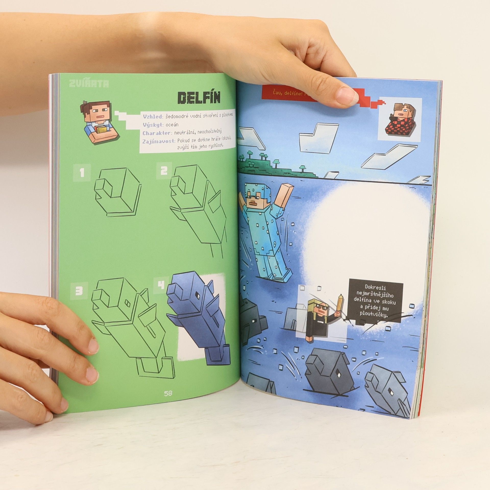 Autores varios Kreslení pro minecrafťáky. Skiny, monstra a zvířata